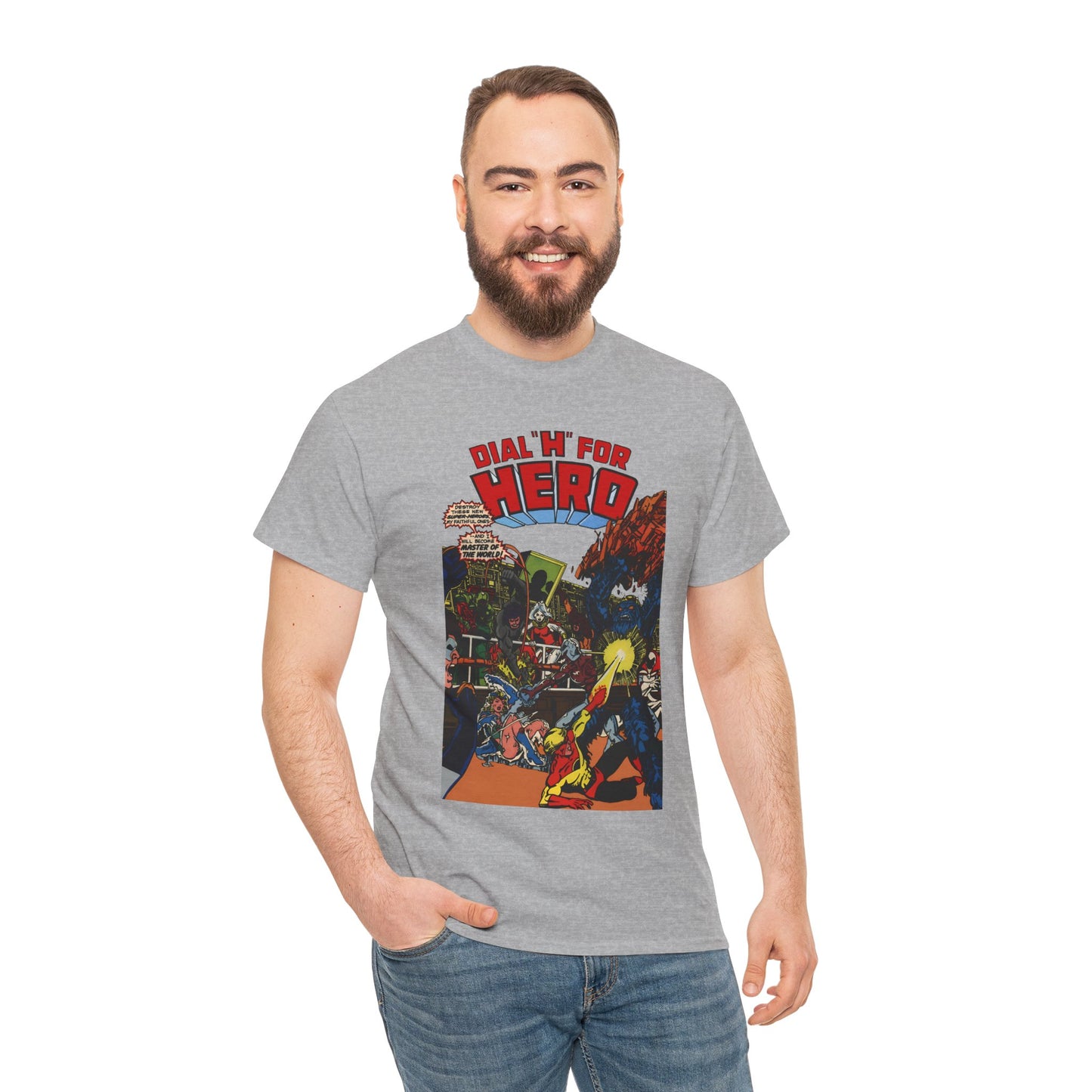 Dial "H" For Hero T-Shirt - George Perez Art - Chris King and Vicki Grant - Adventure Comics Series - DC Comics