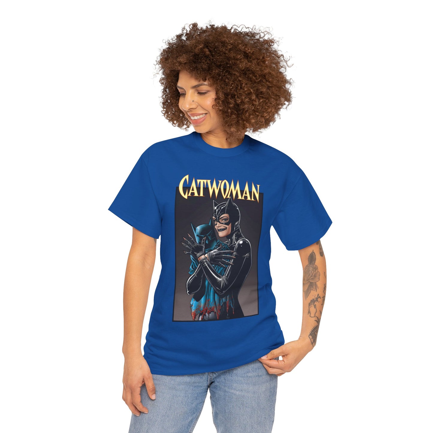 Catwoman T-Shirt - Brian Bolland Art - Batman Foe, Friend, Lover - Gotham City - Selina Kyle, Master Thief - DC Comics