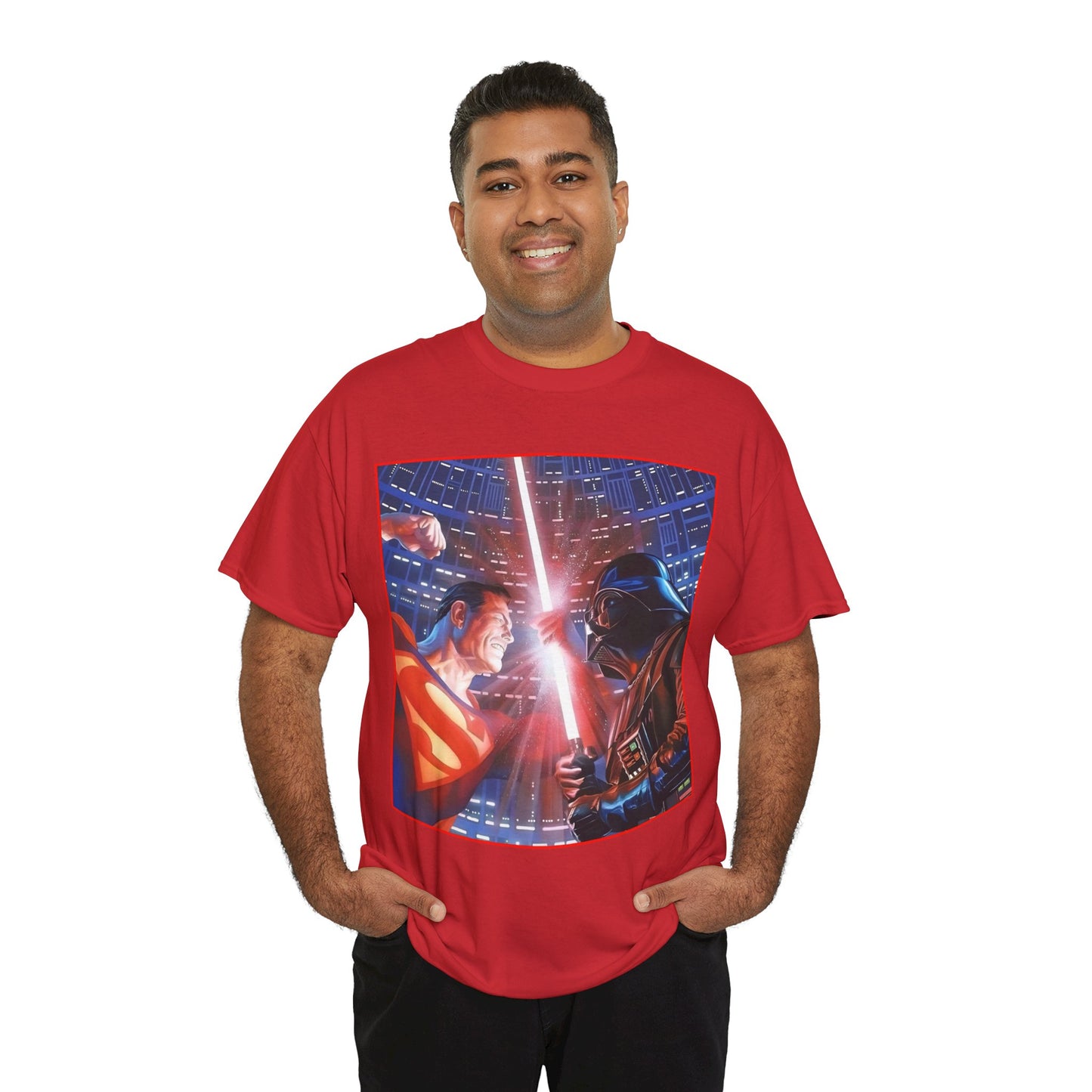Superman Vs Darth Vader T-Shirt - Alex Ross Art - DC Comics - Star Wars