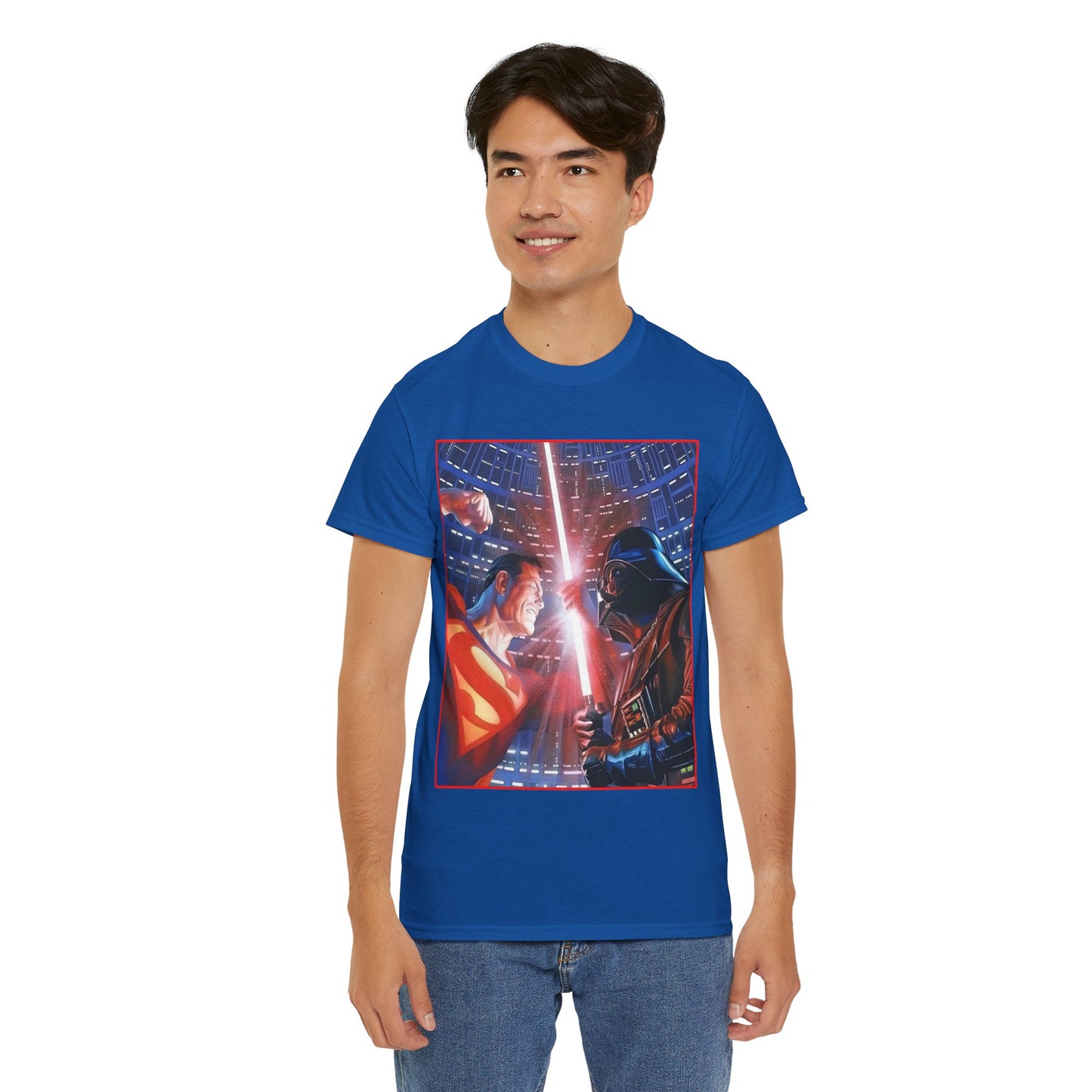 Superman Vs Darth Vader T-Shirt - Alex Ross Art - DC Comics - Star Wars