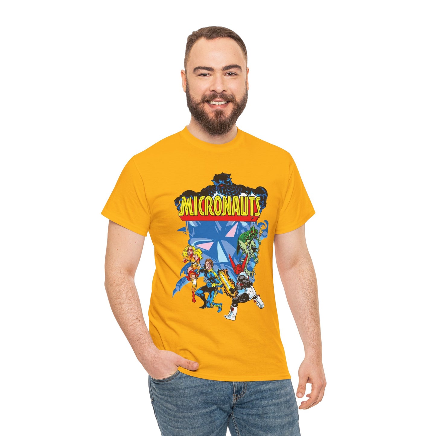 Micronauts T-Shirt - Microverse - Arcturus Rann, Acroyear, Bug - Marvel Comics
