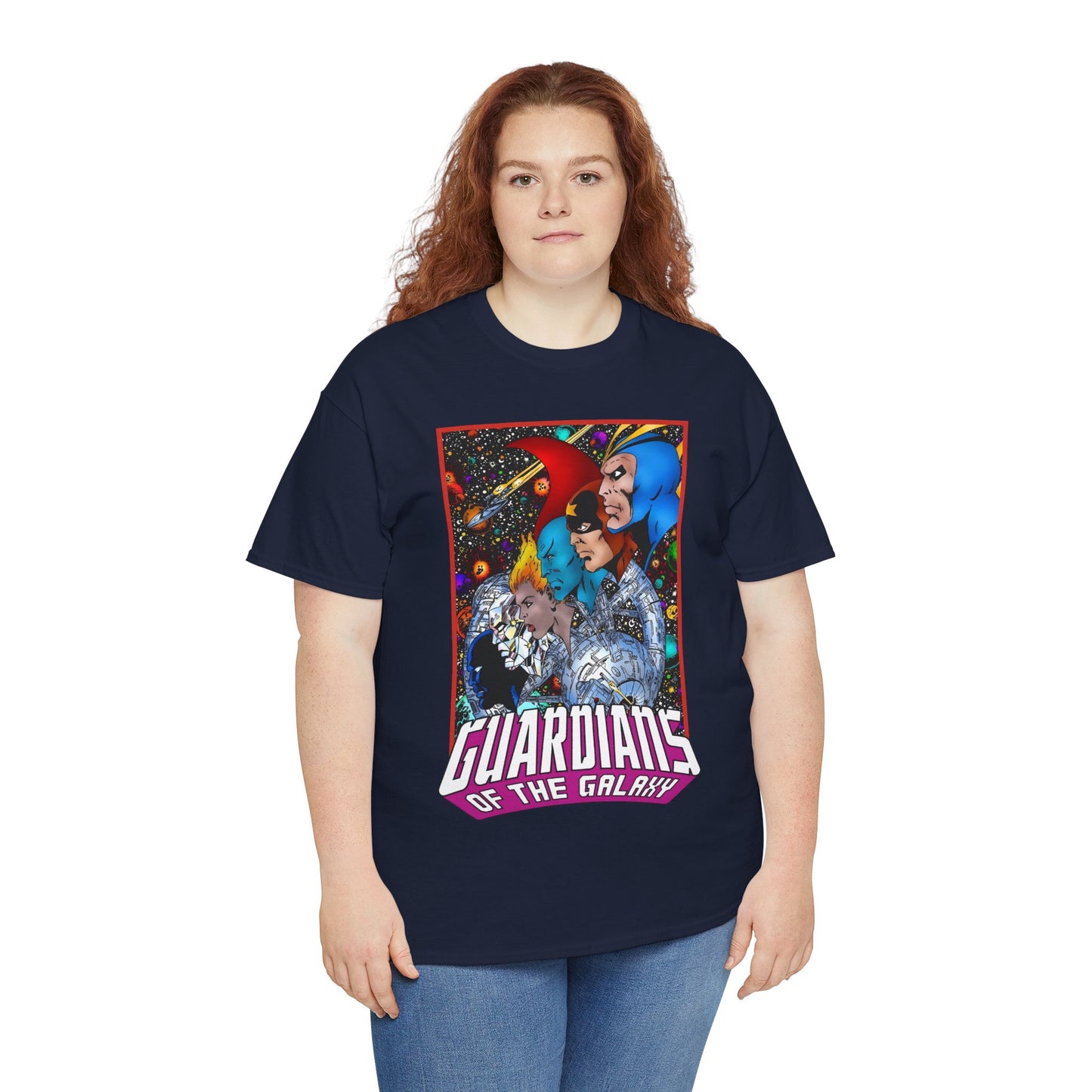 Guardians of the Galaxy T-Shirt - George Perez Art - Starhawk, Yondu, Vance Astro - Marvel Comics