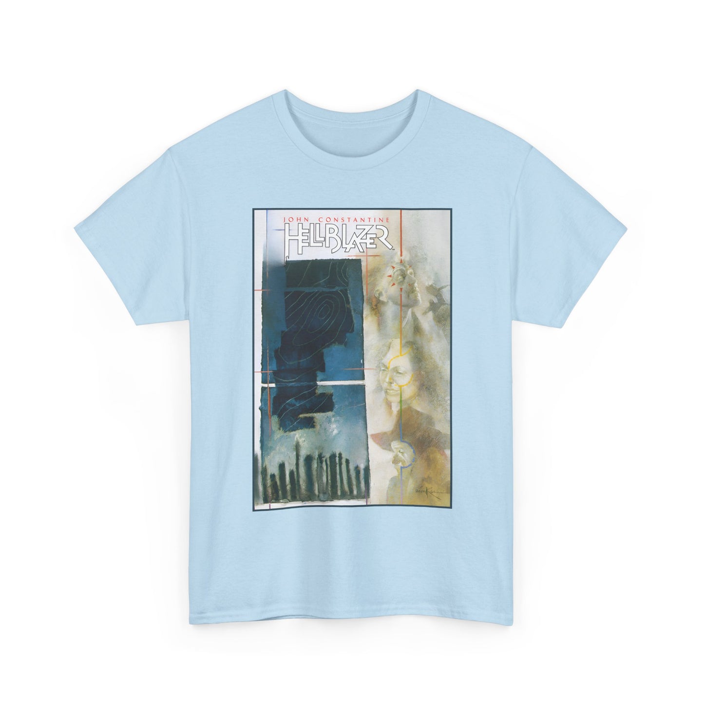 Hellblazer T-Shirt - Dave McKean Art - Vertigo Comics - John Constantine - #14 Cover Art