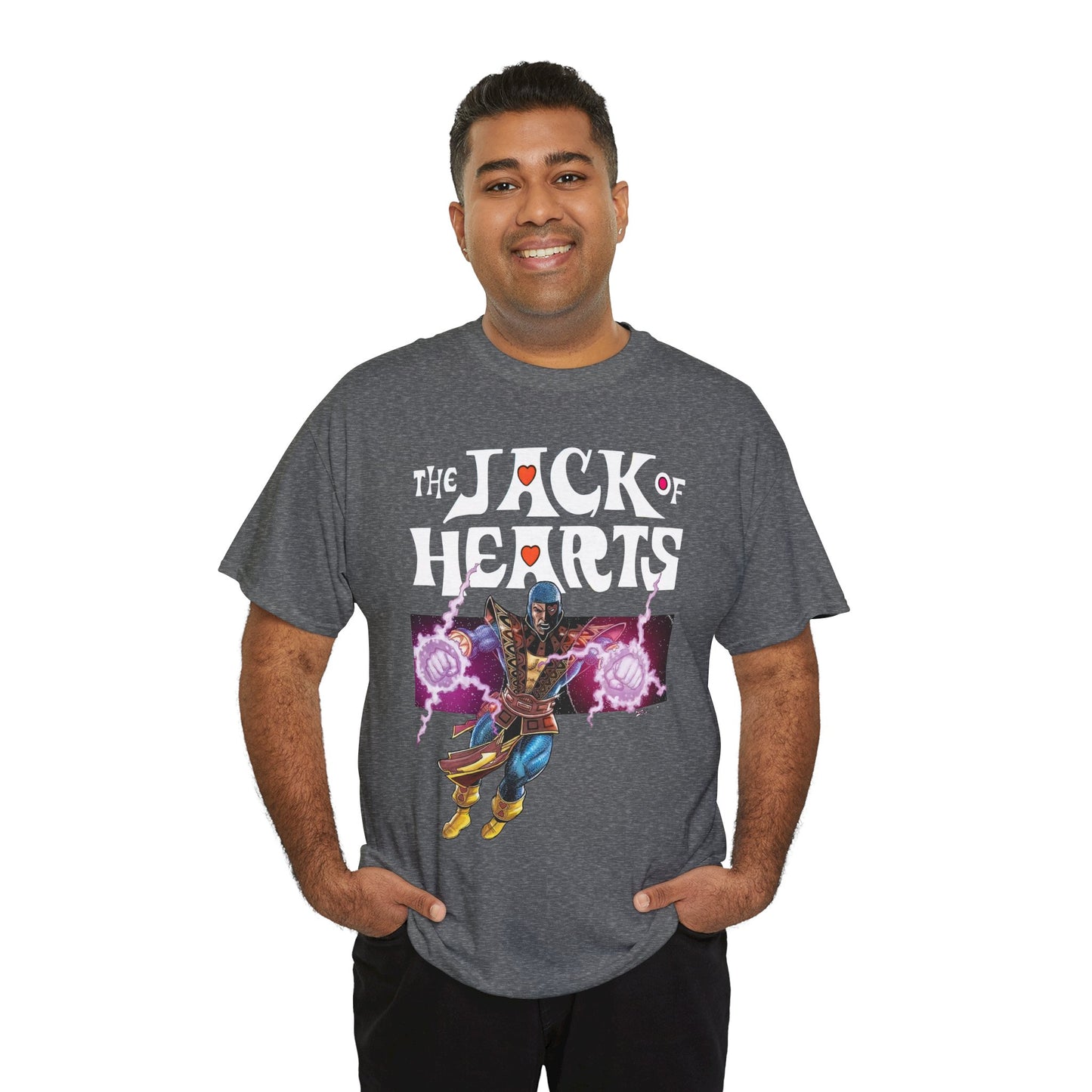 Jack of Hearts T-Shirt - George Perez Art - Marvel Comics - Avengers Member - She-Hulk Boyfriend