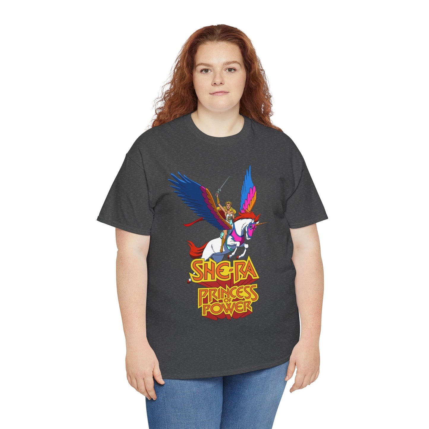 She-Ra & Swiftwind T-Shirt - Adora, Princess of Power, POP - Beloved Filmation Cartoon from the 1980s - He-Man Connection - Etheria - Fighting Hordak and the Evil Horde