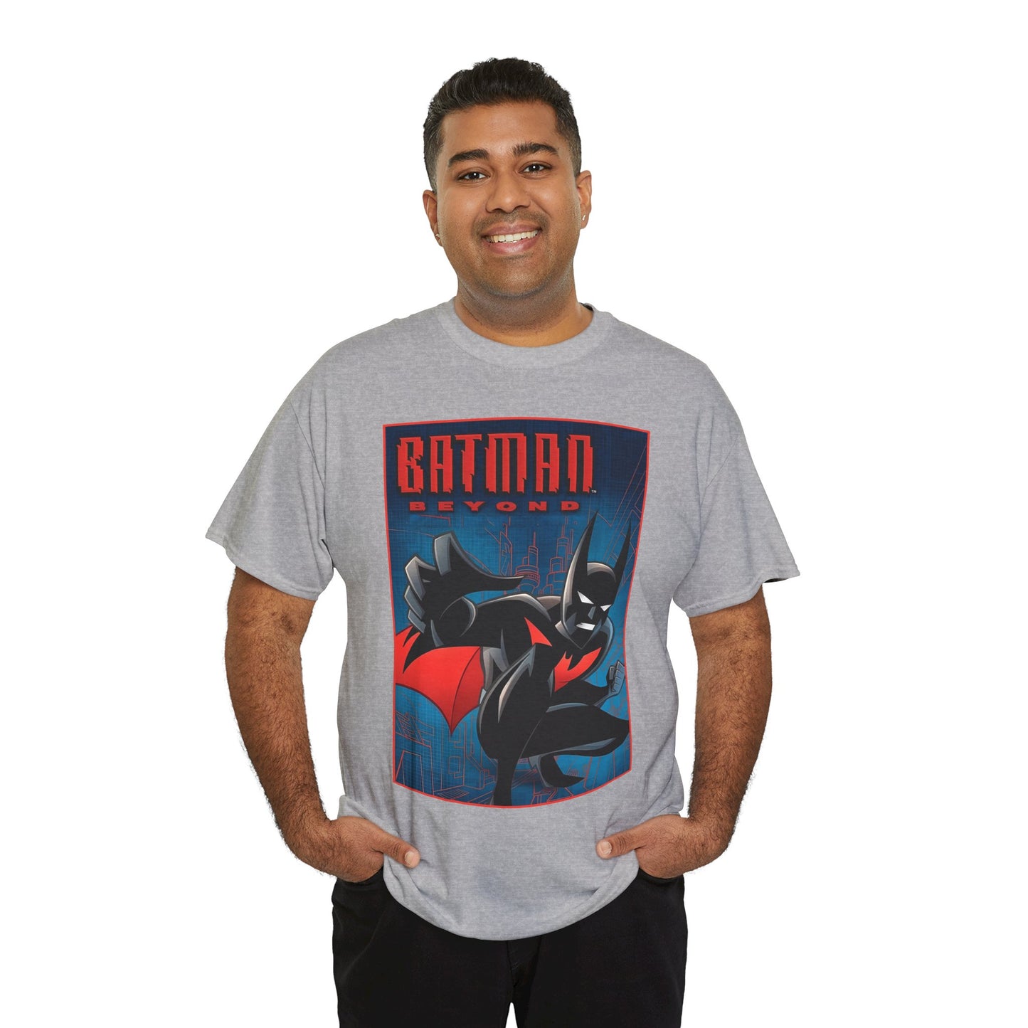Batman Beyond T-Shirt - Terry McGinnis, Batman of the Future - DC Comics/WB Animation - Bruce Wayne as Mentor
