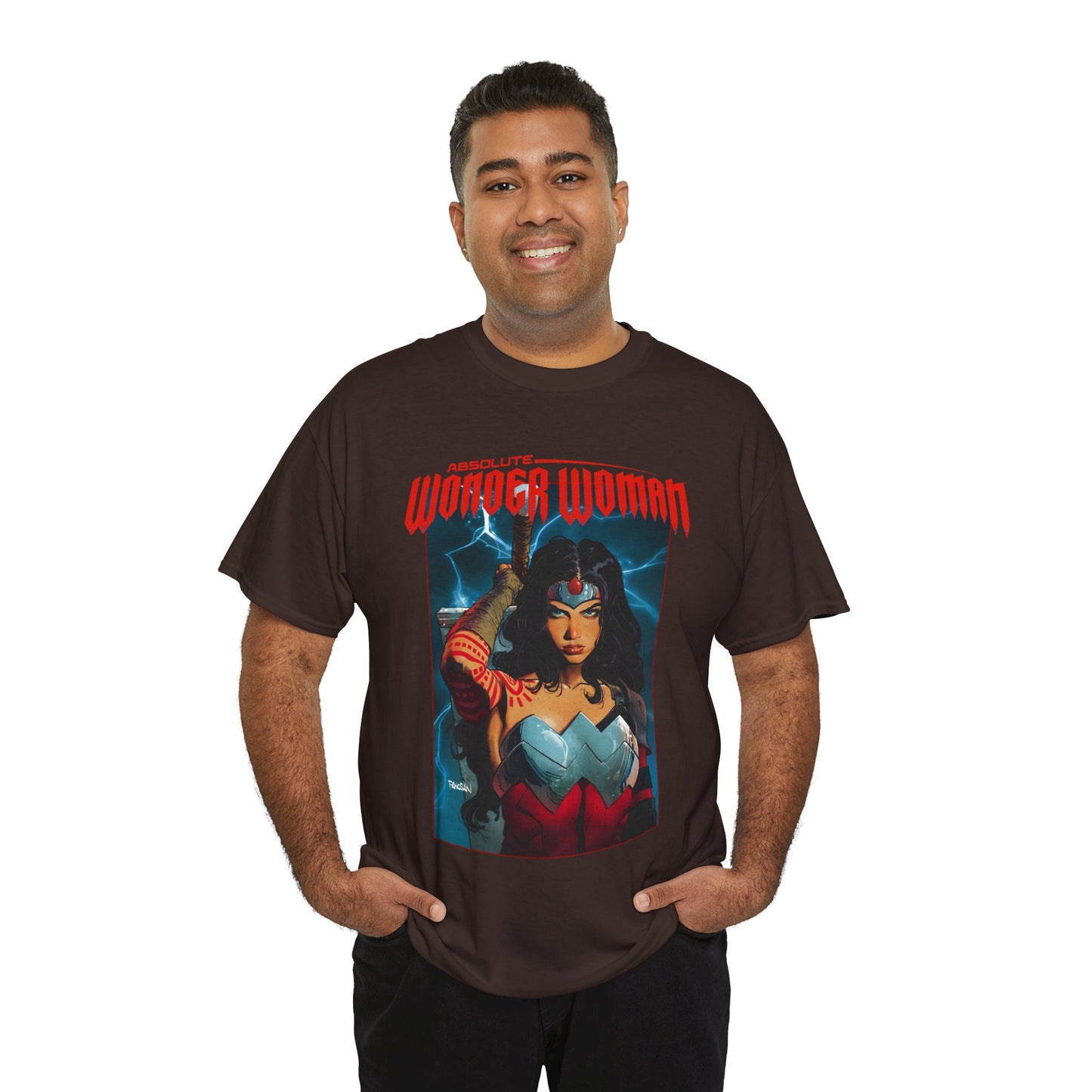 Absolute Wonder Woman T-Shirt - Dan Panosian Art - DC Comics All-In Variant Cover - Raised in Hell by Circe