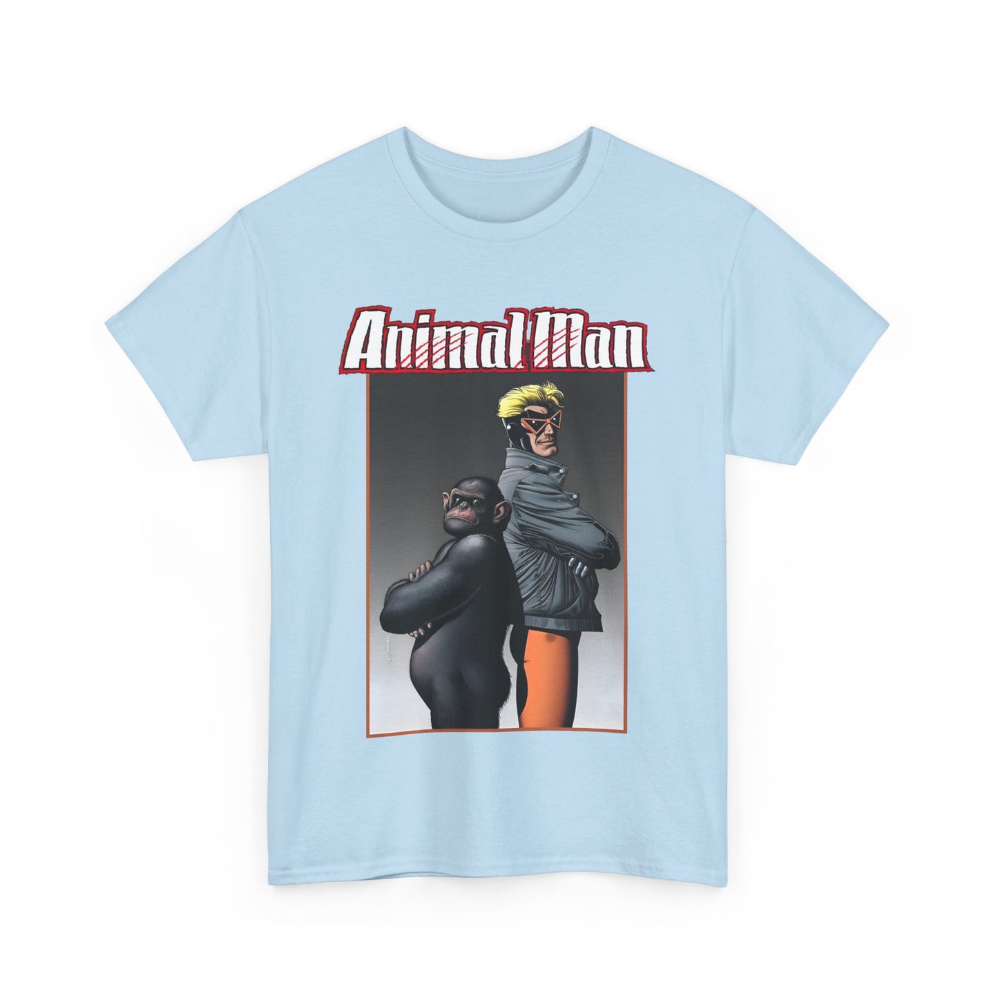 Animal Man T-Shirt - Brian Bolland Art - Buddy Baker - Grant Morrison Series - Vertigo Comics/DC Comics