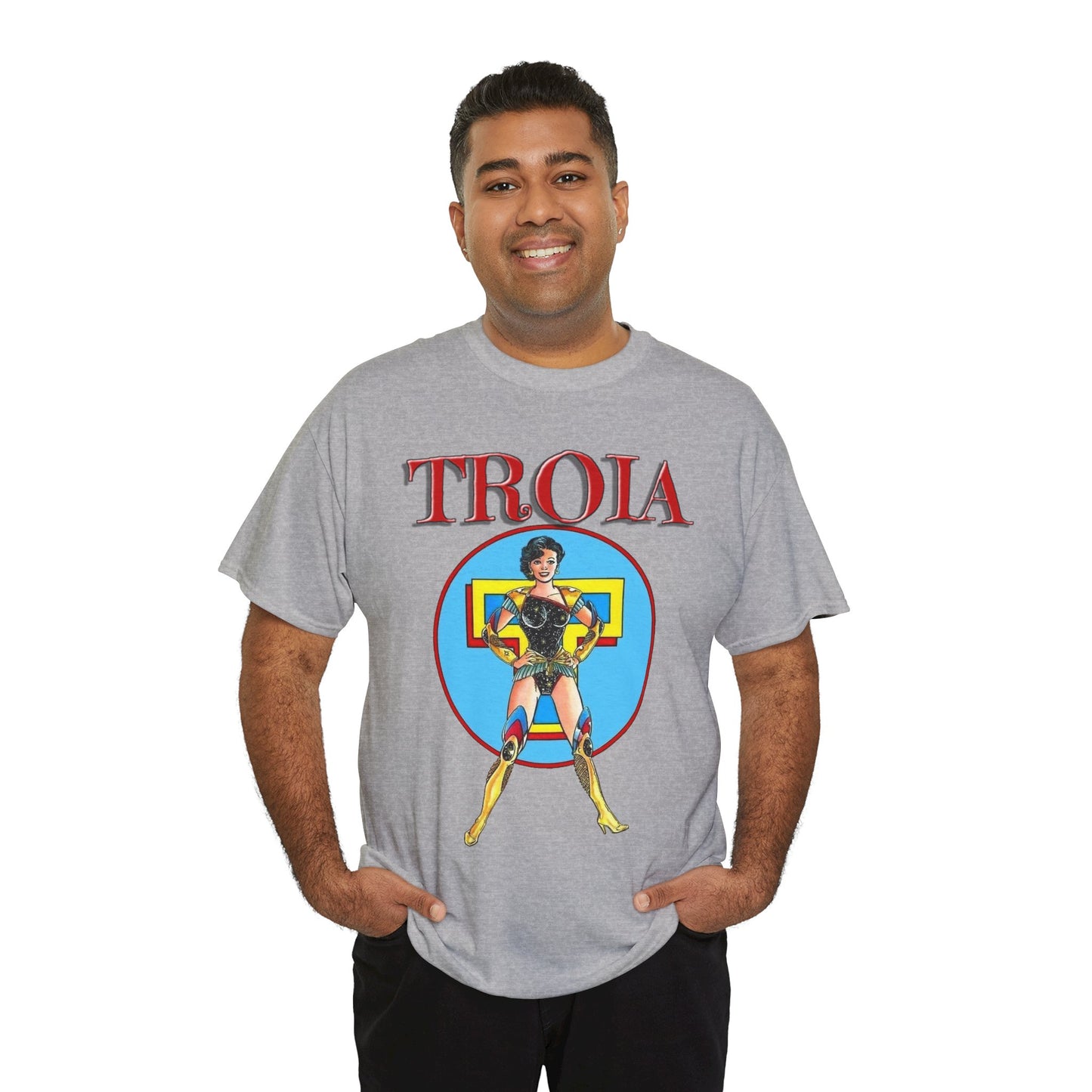 Troia T-Shirt - George Perez Art - New Teen Titans - Donna Troy - Wonder Girl - Greek God Connection - DC Comics