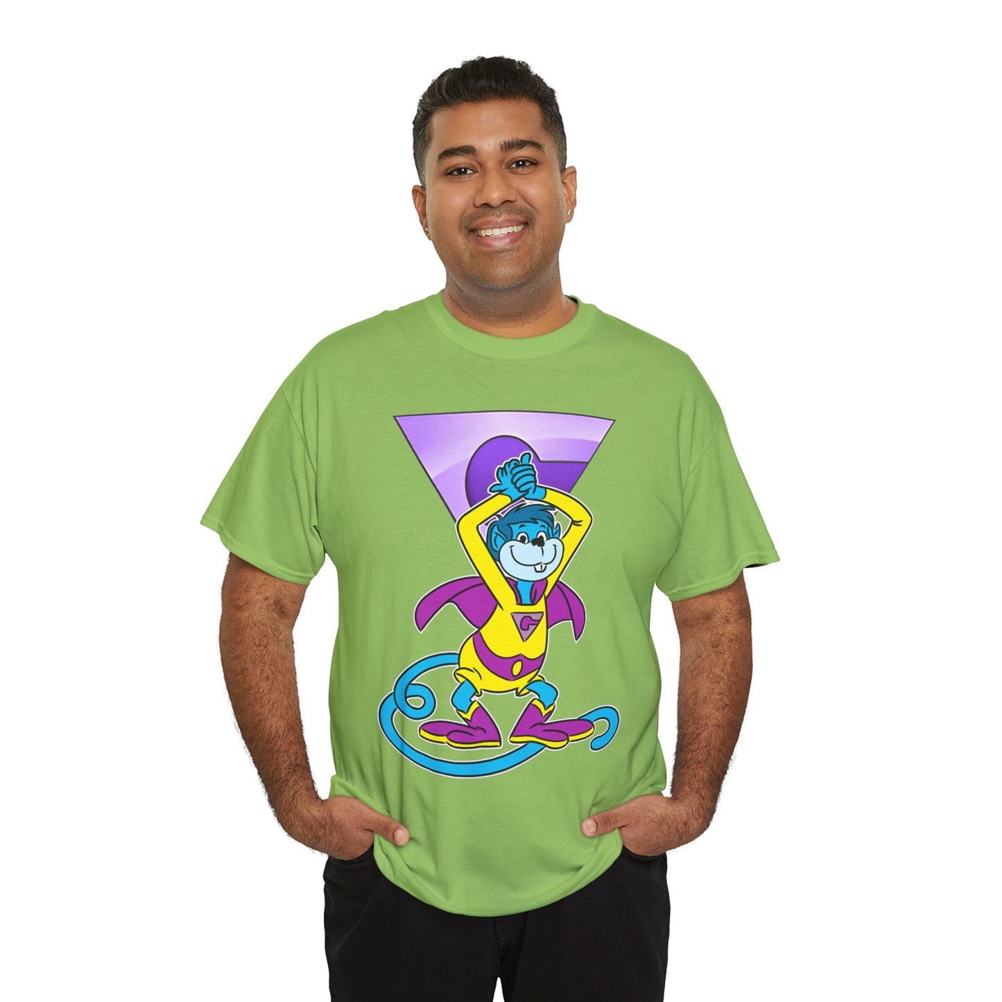 Gleek T-Shirt - Super Friends Cartoon - Wonder Twins Mascot - DC Comics - Space Monkey from Exxor - Zan & Jayna