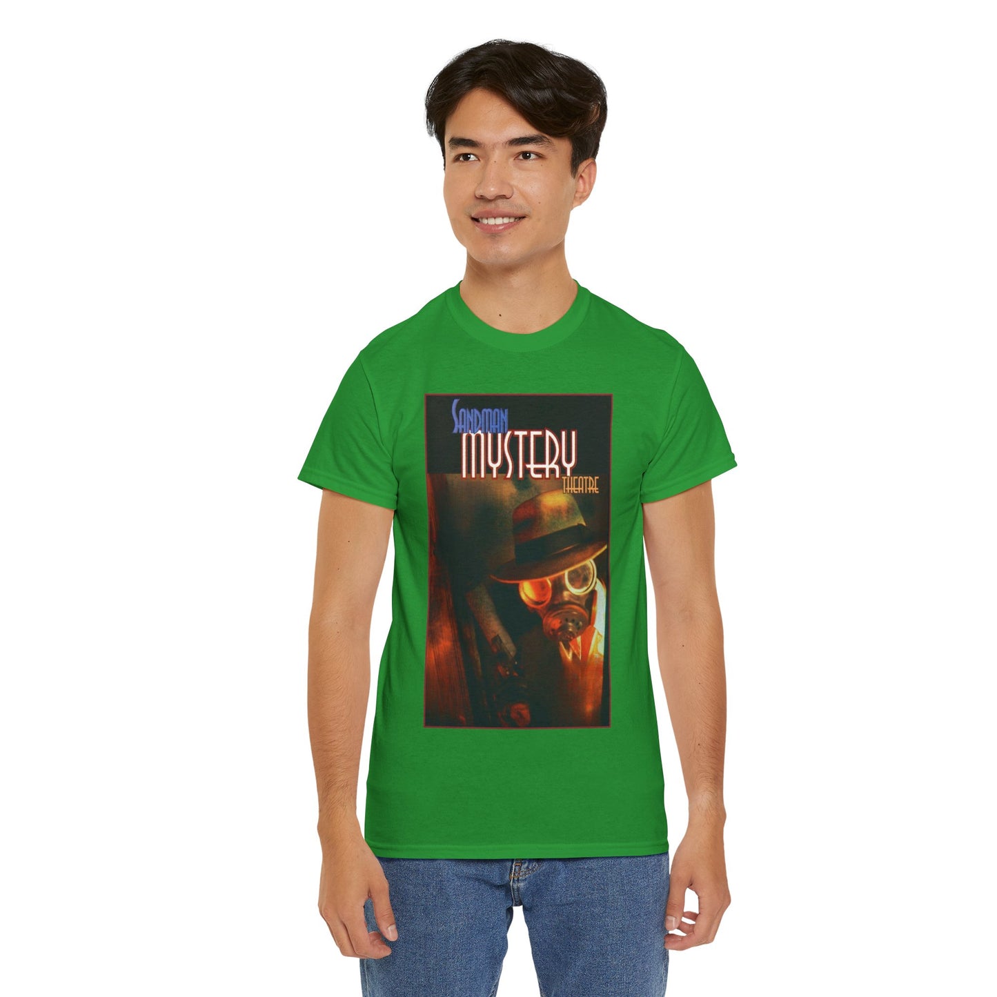 Sandman Mystery Theatre T-Shirt - Wesley Dodds - Popular Vertigo, DC Comics Series from the 1990s