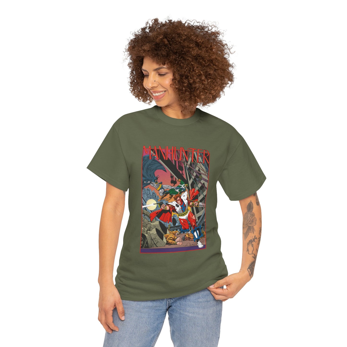 Manhunter T-Shirt - Walt Simonson Art - Paul Kirk - Batman, Detective Comics Back-Up Story - Against The Council