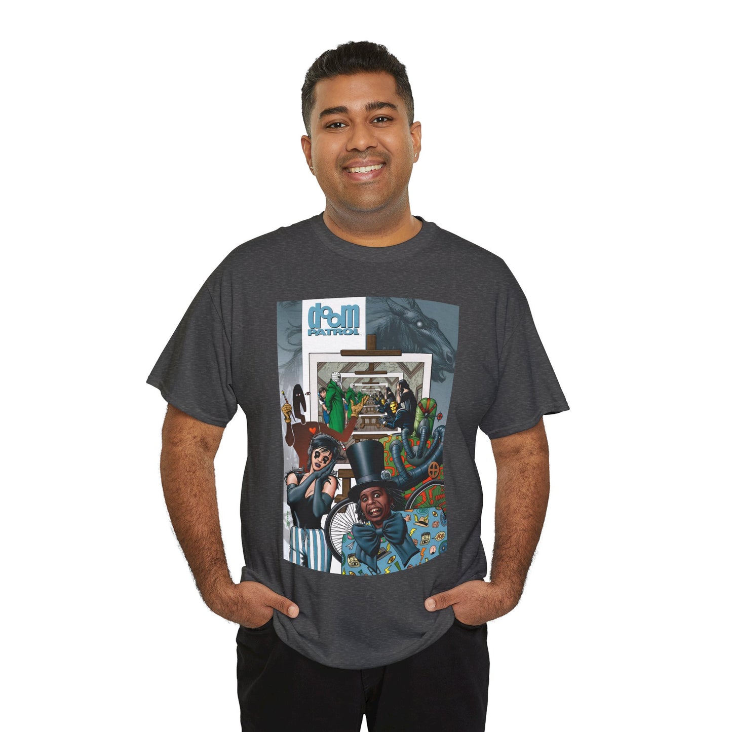 Doom Patrol T-Shirt - Brian Bolland Art - Grant Morrison Story - DC Comics/Vertigo Comics