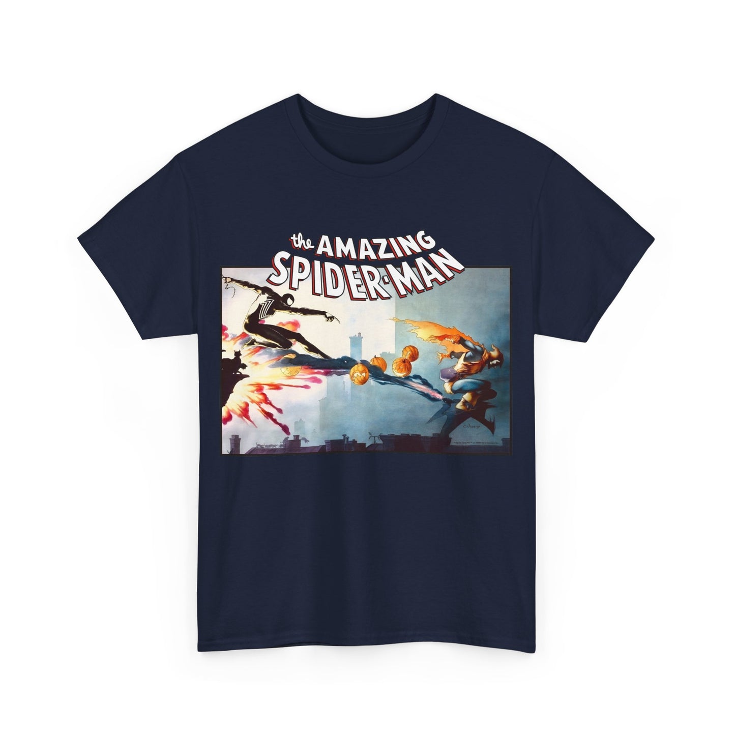 Amazing-Spiderman T-Shirt - Charles Vess Art - Vs Hobgoblin - Peter Parker - Marvel Comics