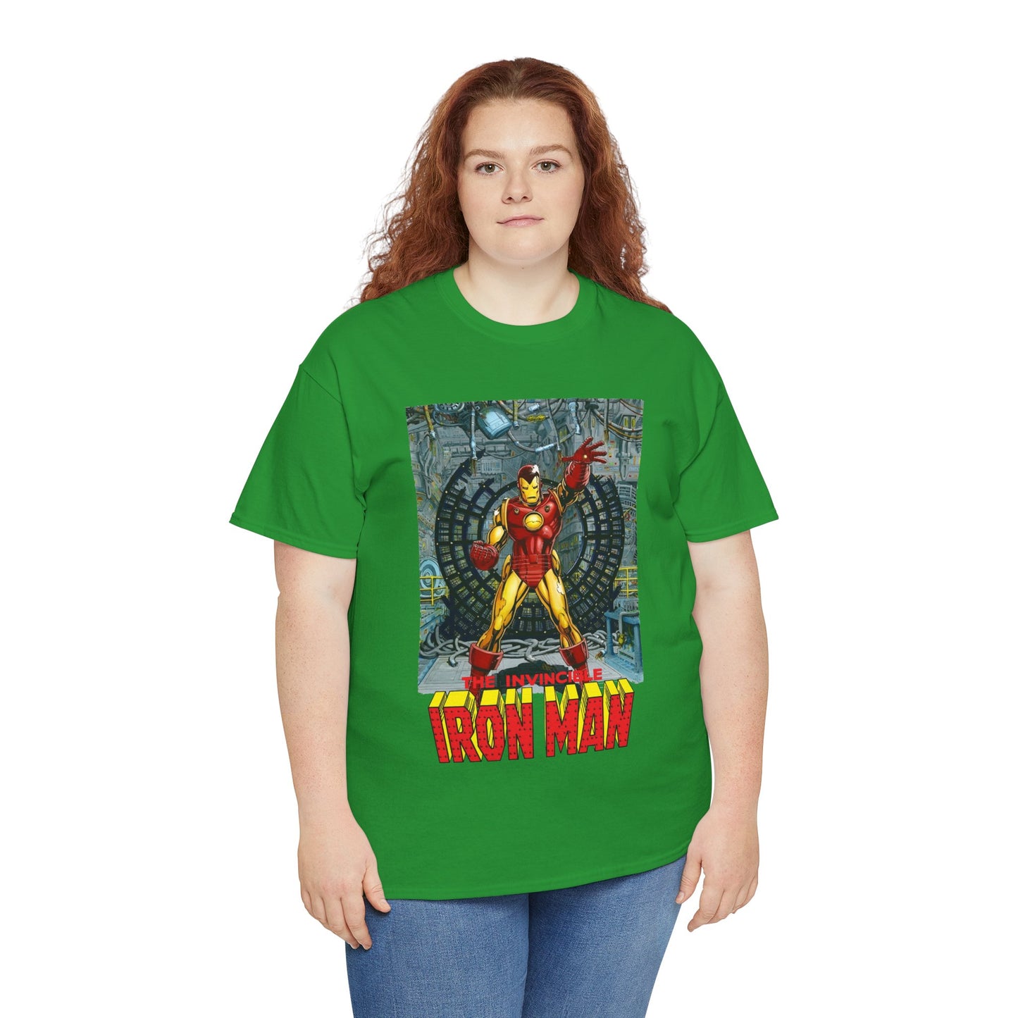Iron Man T-Shirt - Bob Layton Art - Tony Stark Armor - Avengers Member & Leader - Marvel Comics