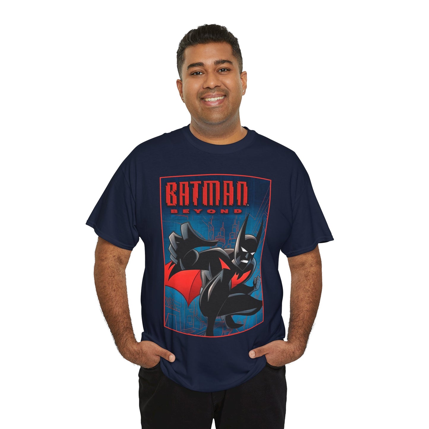 Batman Beyond T-Shirt - Terry McGinnis, Batman of the Future - DC Comics/WB Animation - Bruce Wayne as Mentor