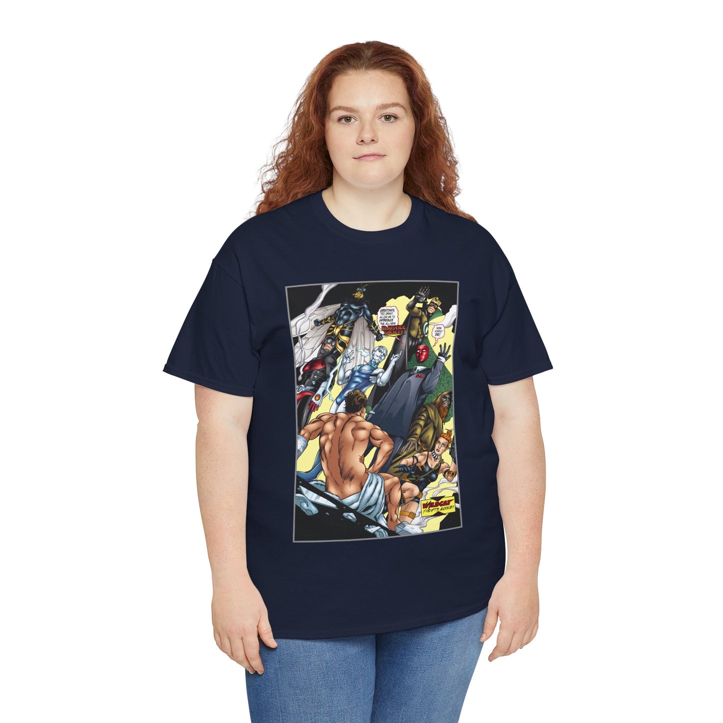 Wildcat/Injustice Society T-Shirt
