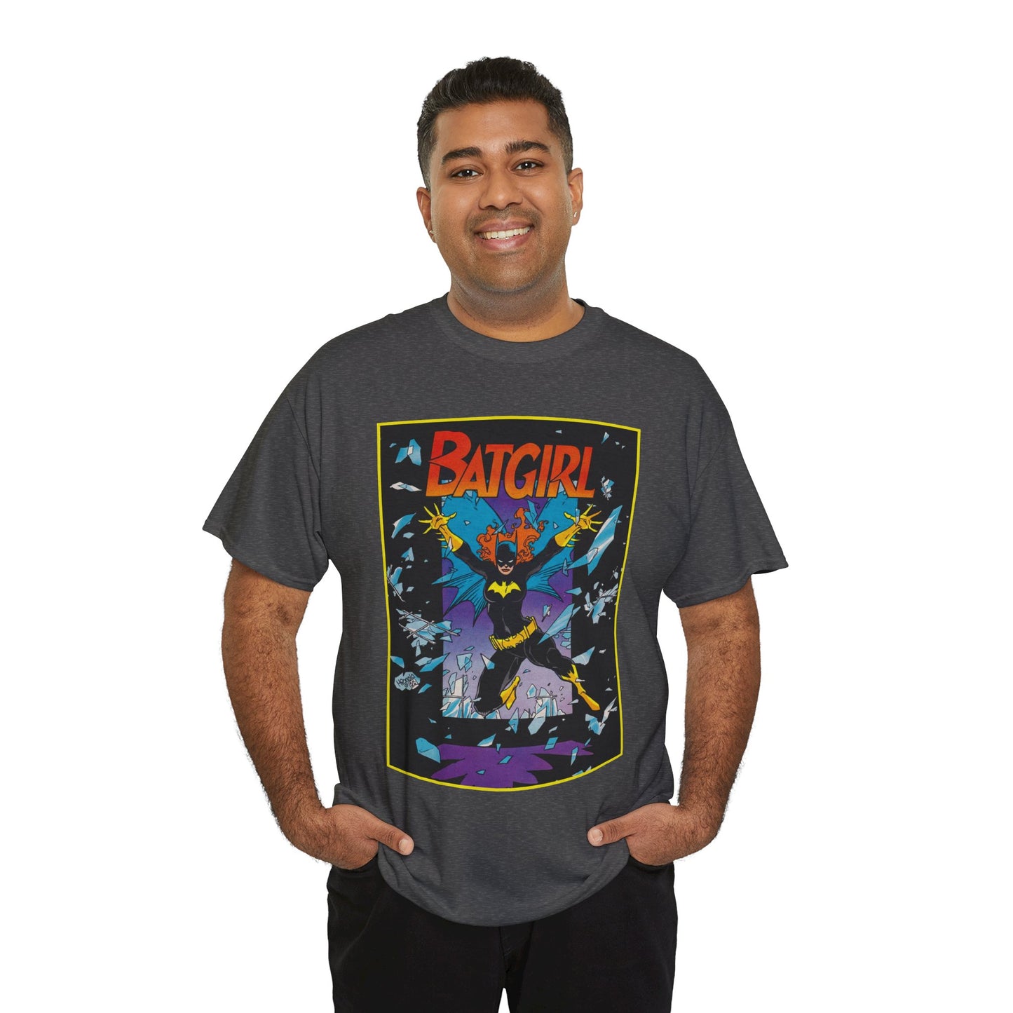 Batgirl T-Shirt - Mike Mignola Art - Barbara Gordon, Gotham City, Batfamily - DC Comics