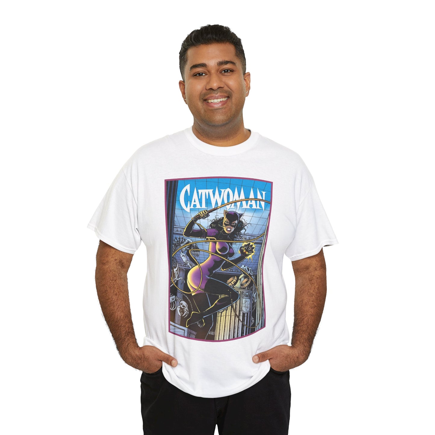 Catwoman T-Shirt - Jim Balent 1990s Art - Selina Kyle - Batman Character, Ally - Gotham City - DC Comics