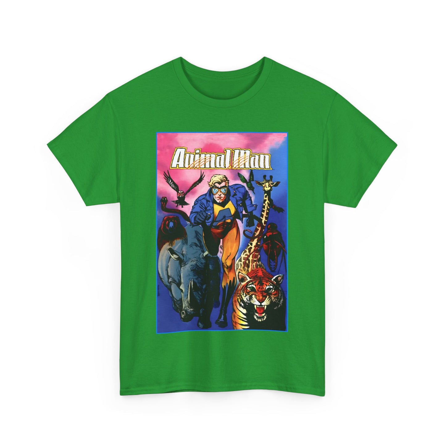 Animal Man T-Shirt - Brian Bolland Art - #1 Cover Art - Buddy Baker - DC Comics, Vertigo Comics
