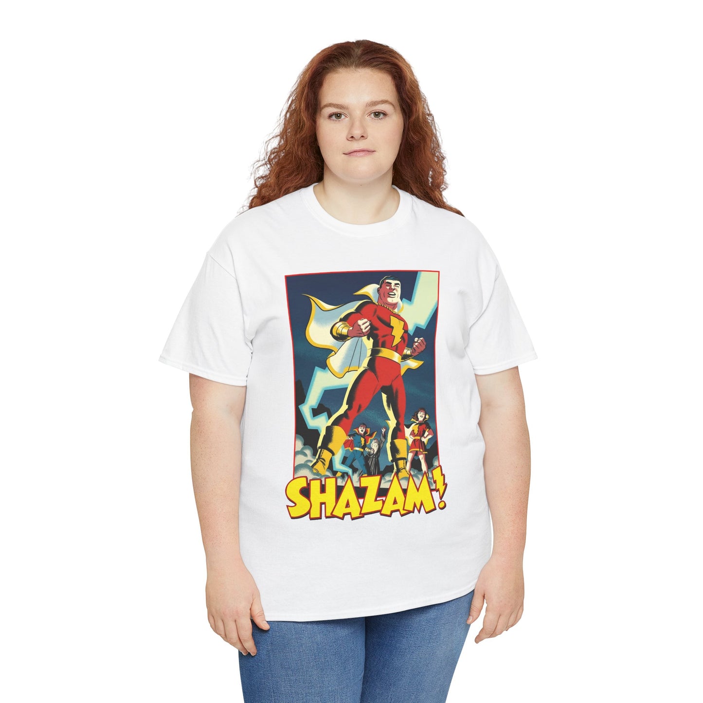Shazam T-Shirt - Michael Cho Art - Marvel Family - Mary Marvel, Captain Marvel Jr - DC Comics