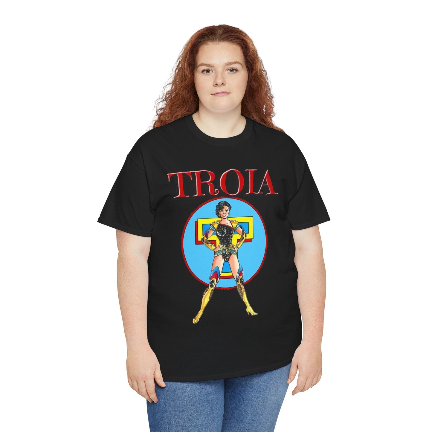 Troia T-Shirt - George Perez Art - New Teen Titans - Donna Troy - Wonder Girl - Greek God Connection - DC Comics