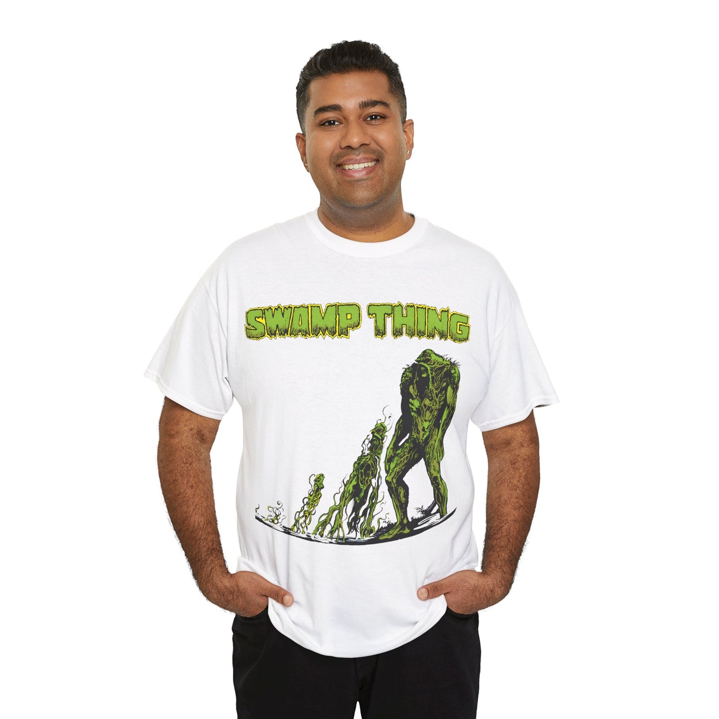 Swamp Thing T-Shirt - Stephen Bissette & John Totleben - Alec Holland - Avatar of the Green - DC Comics, Vertigo Comics