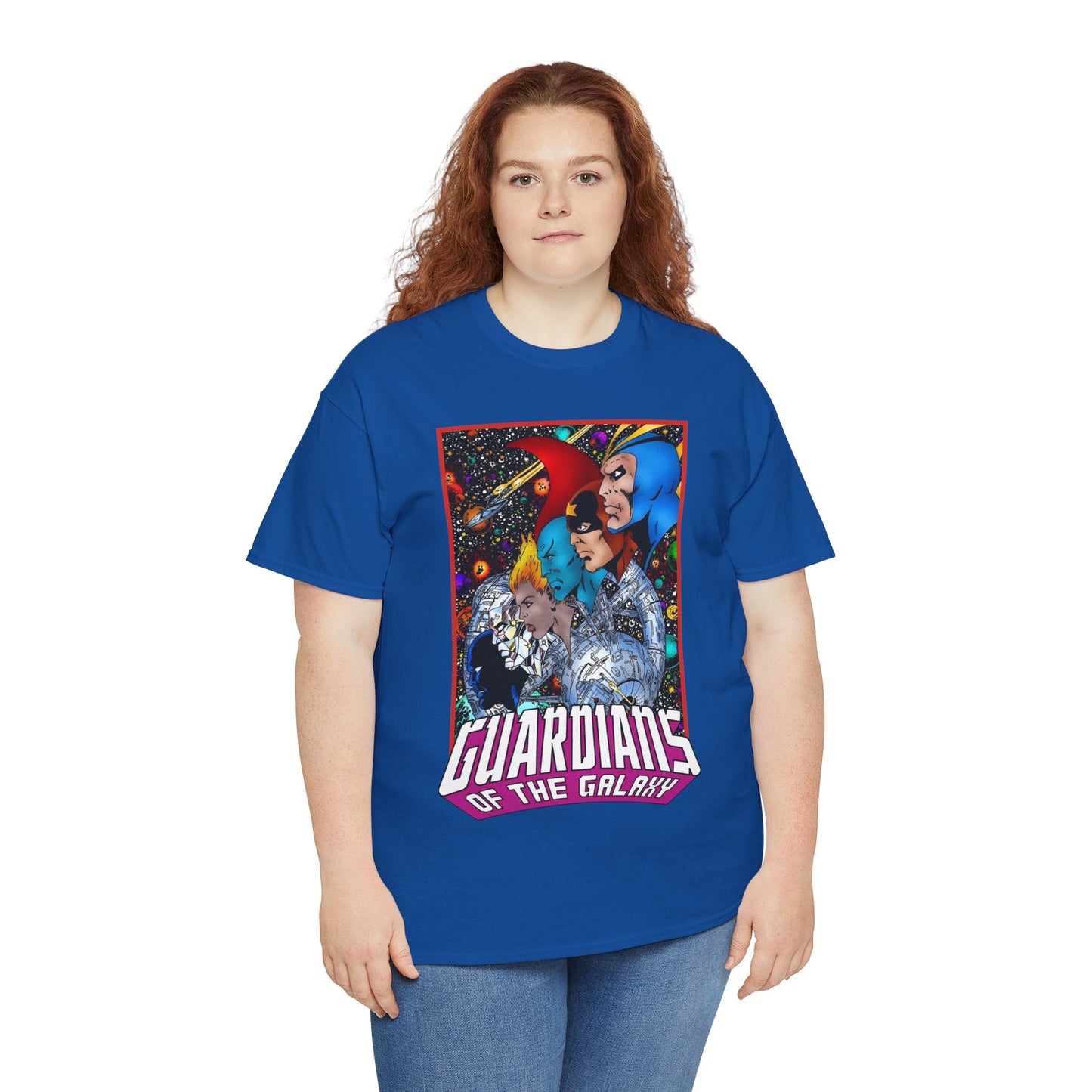 Guardians of the Galaxy T-Shirt - George Perez Art - Starhawk, Yondu, Vance Astro - Marvel Comics