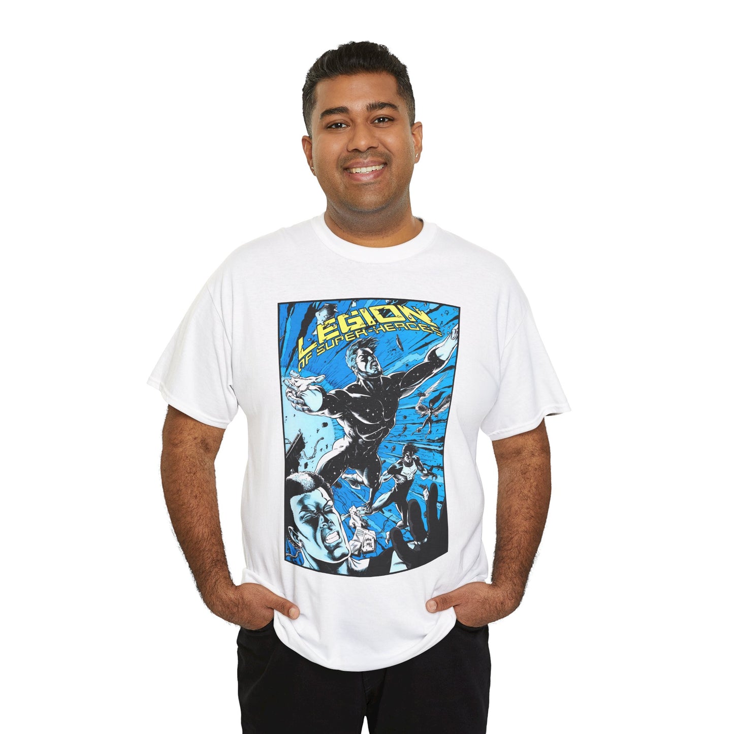 Legion of Super-Heroes T-Shirt - Steve Lightle Art - DC Comics - Starboy, Thom Kallor
