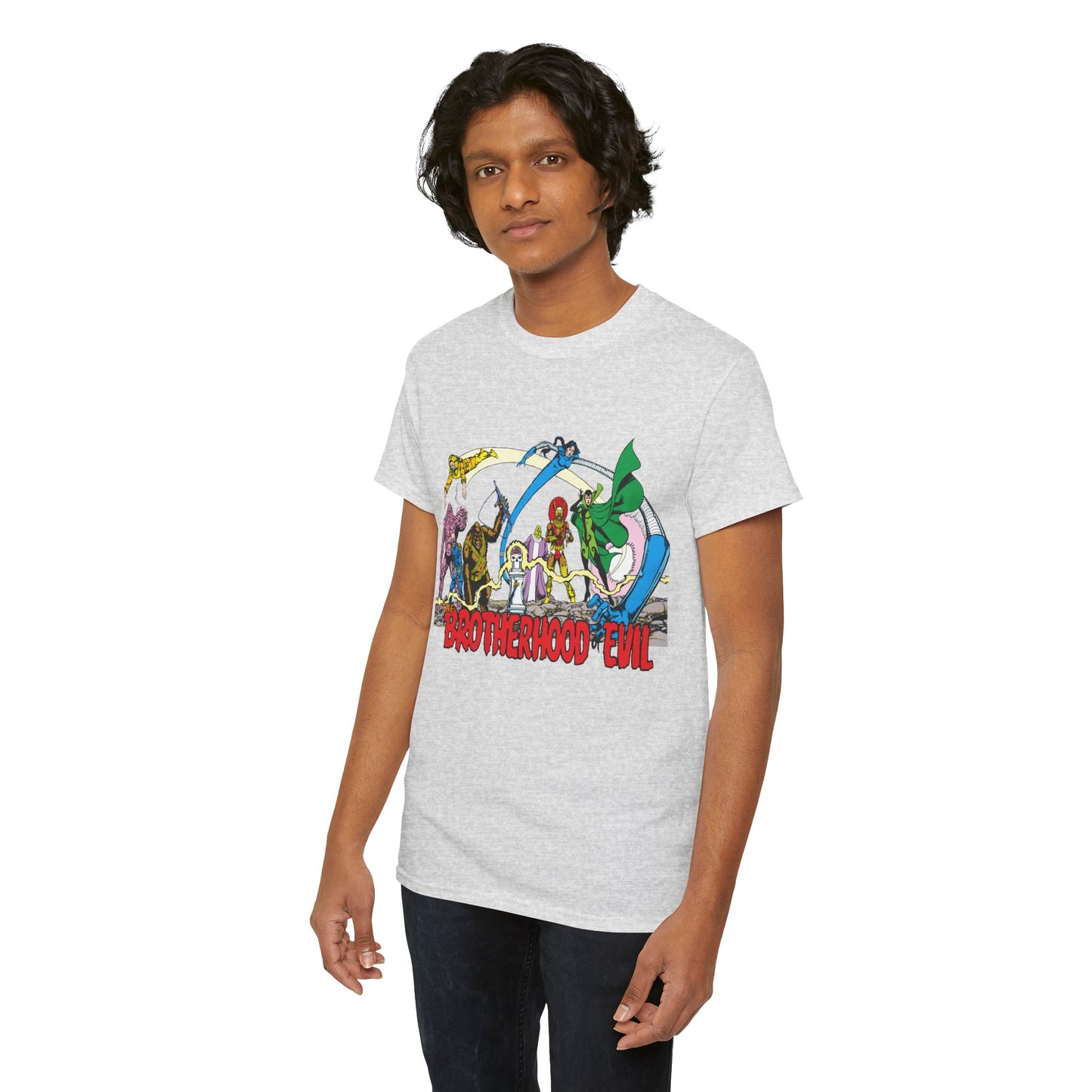 Brotherhood of Evil T-Shirt - George Perez Art - New Teen Titans, Doom Patrol - DC Comics - Madame Rouge, Phobia