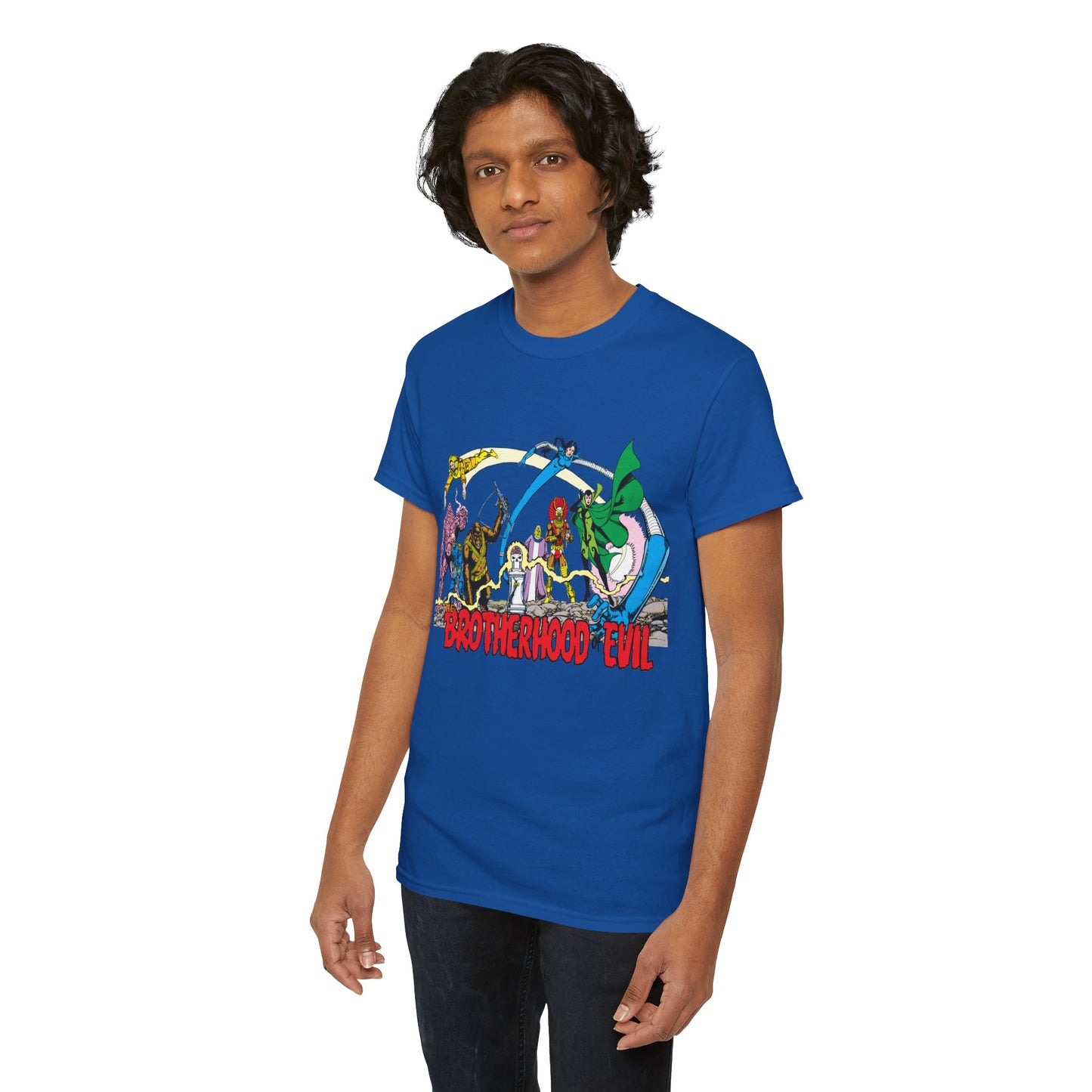 Brotherhood of Evil T-Shirt - George Perez Art - New Teen Titans, Doom Patrol - DC Comics - Madame Rouge, Phobia