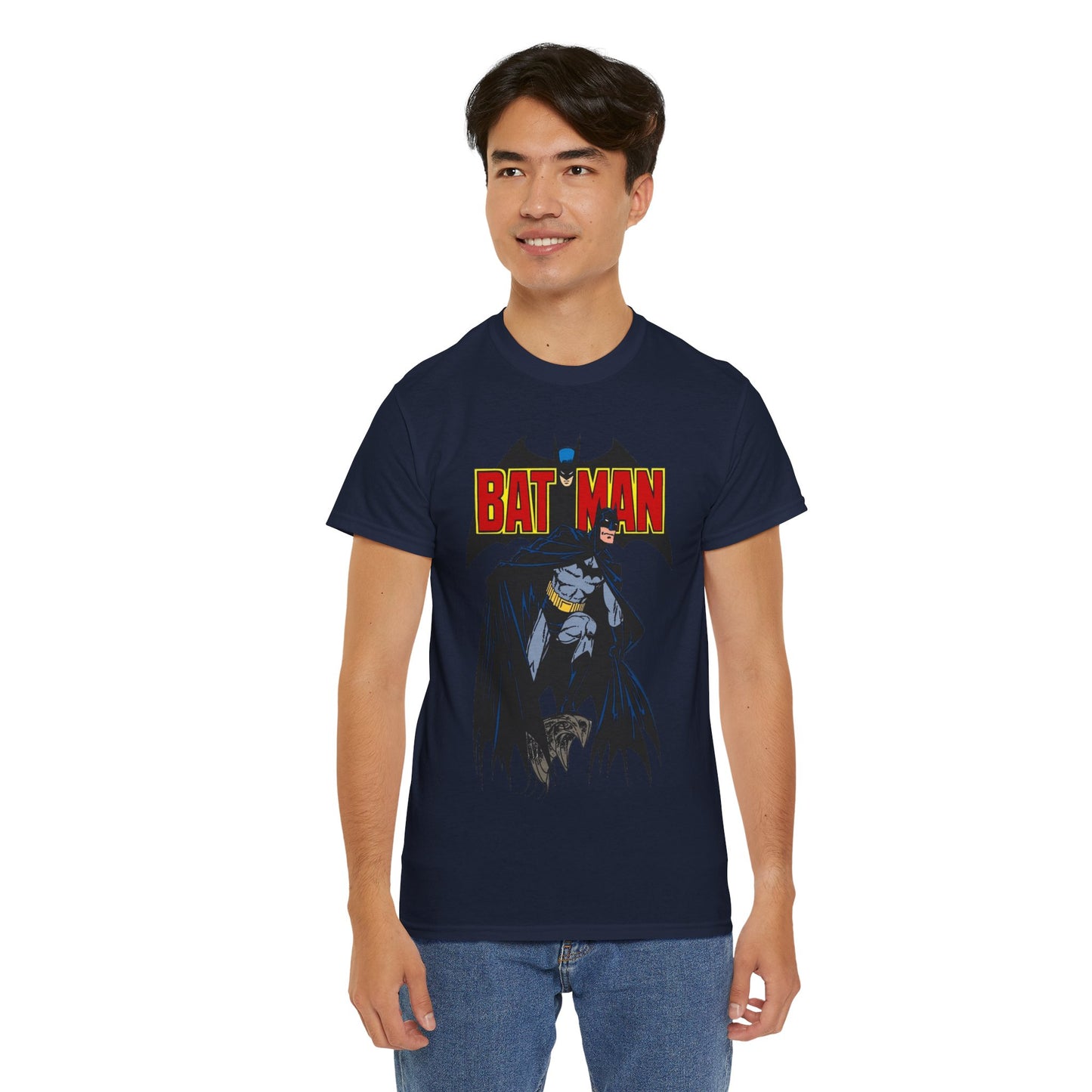 Golden Age Batman T-Shirt - John Byrne Art - DC Comics - Gotham City - Justice Society Member - JSA