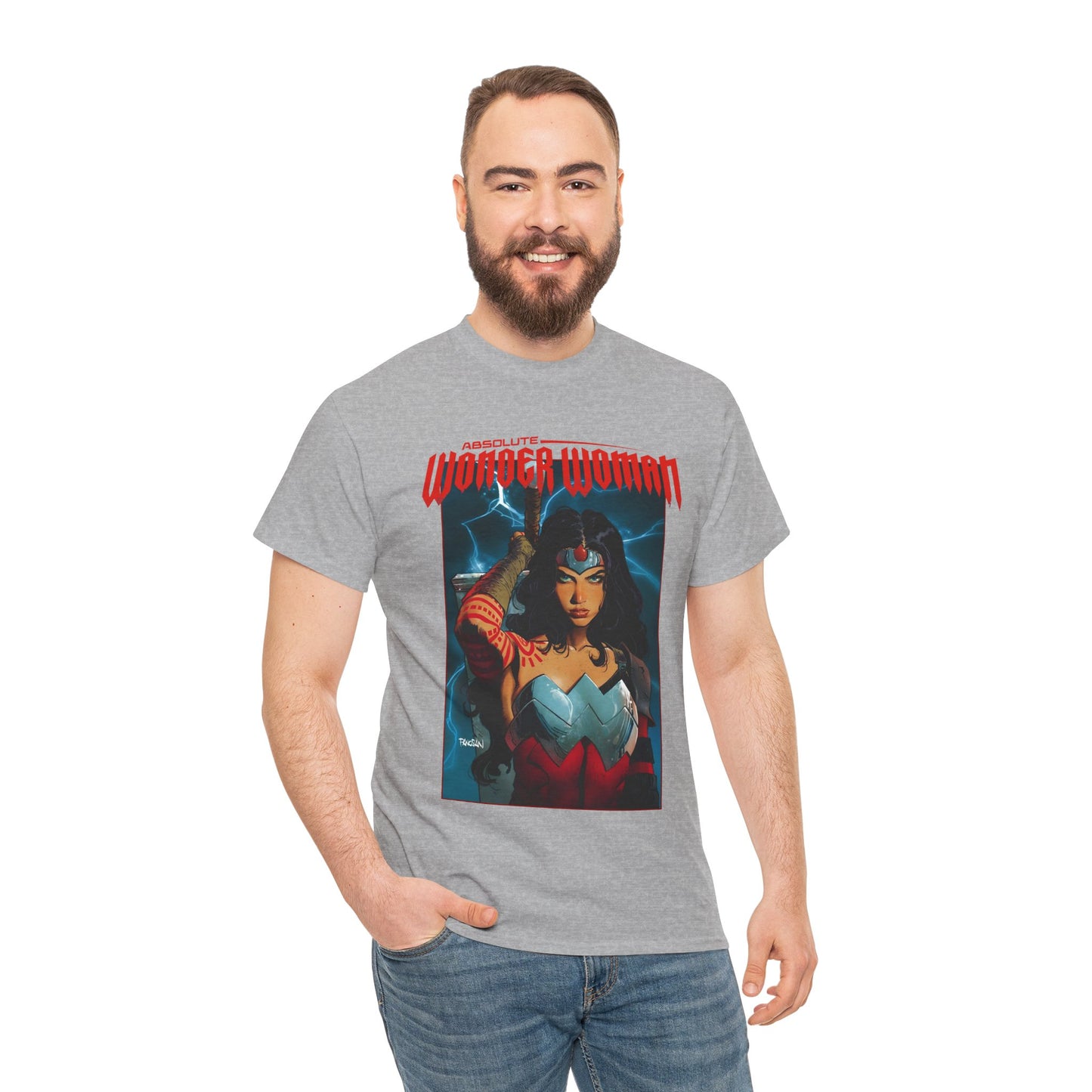 Absolute Wonder Woman T-Shirt - Dan Panosian Art - DC Comics All-In Variant Cover - Raised in Hell by Circe