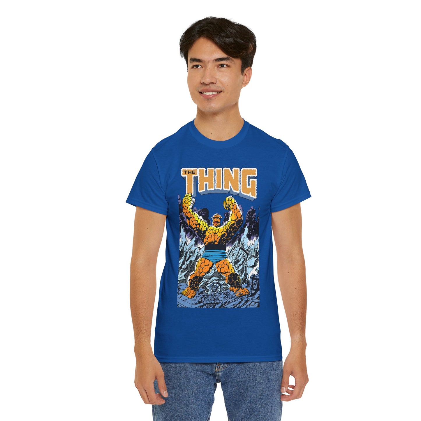 The Thing T-Shirt - John Byrne Art - Fantastic Four - Marvel Comics - Ben Grimm