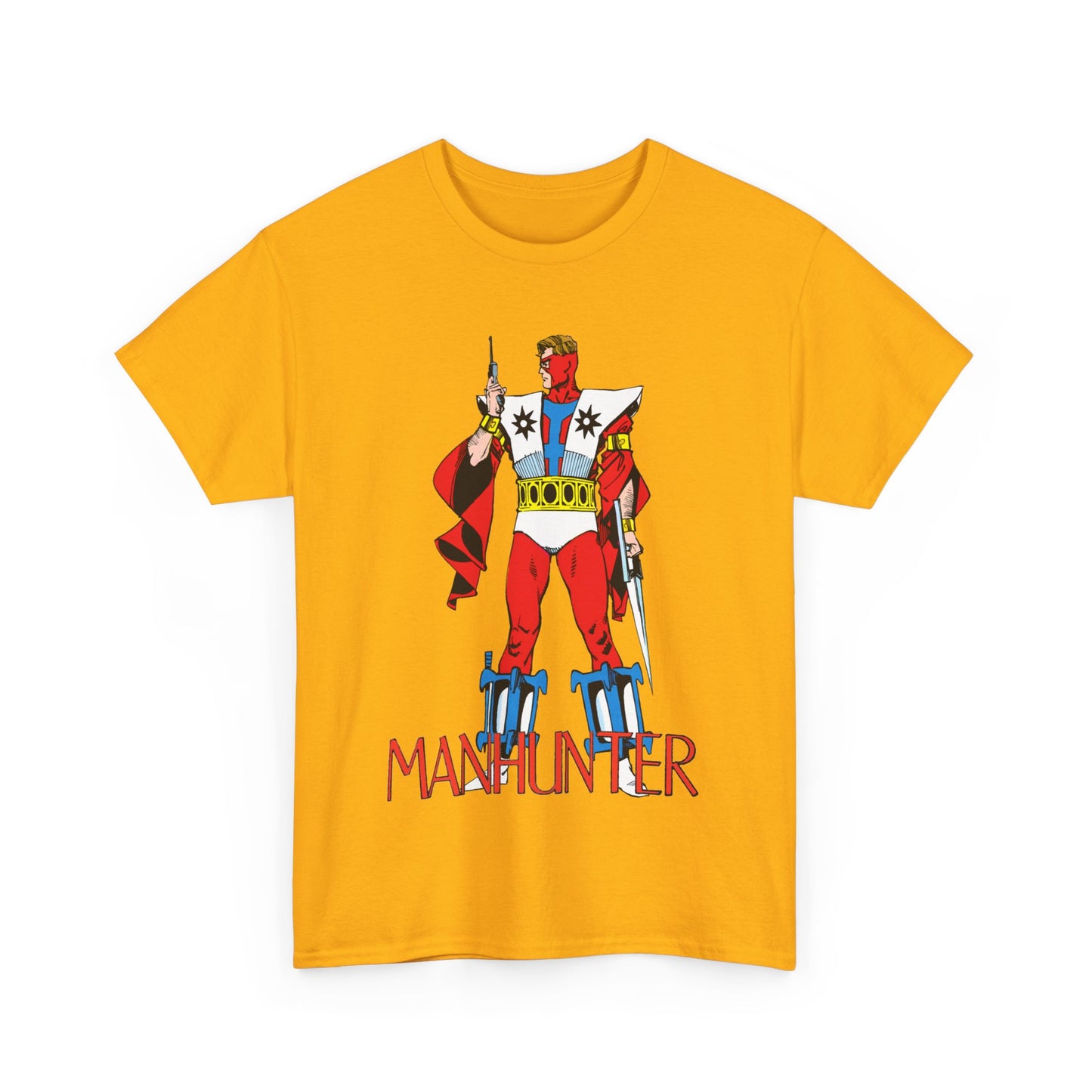 Manhunter T-Shirt - Walt Simonson Comic Book Art - Paul Kirk - Popular DC Comics Character 1970s - Batman Connection - Detective Comics