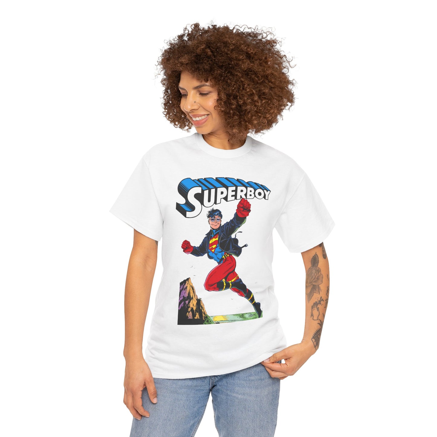 Superboy T-Shirt - Tom Grummett Art - Reign of the Superman - Connor Kent, Kon-L - DC Comics