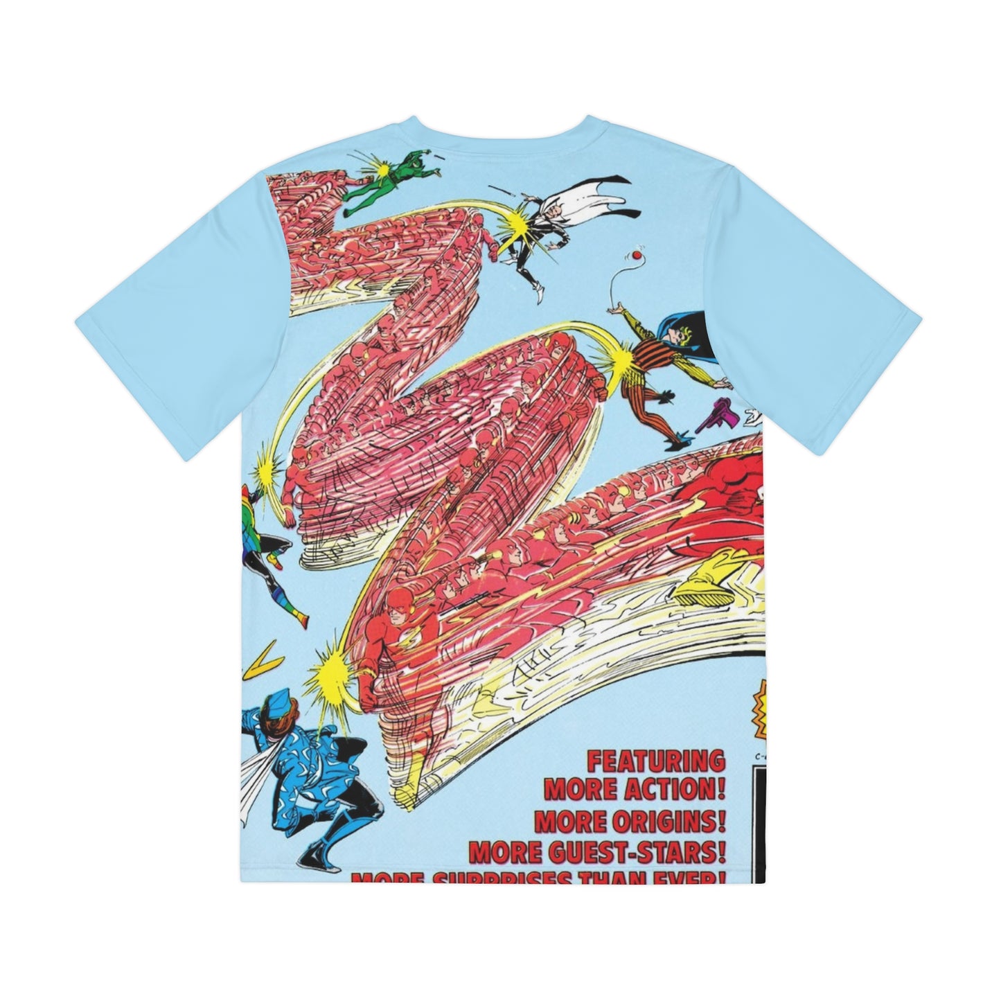 Flash #300 All Over Print Tee (Polyester) - Carmine Infantino Art - DC Comics