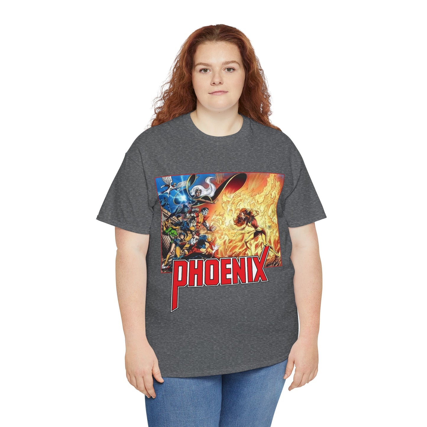 Phoenix T-Shirt - John Byrne Art - Untold X-Men Story - Jean Grey - Marvel Comics - Cyclops, Wolverine