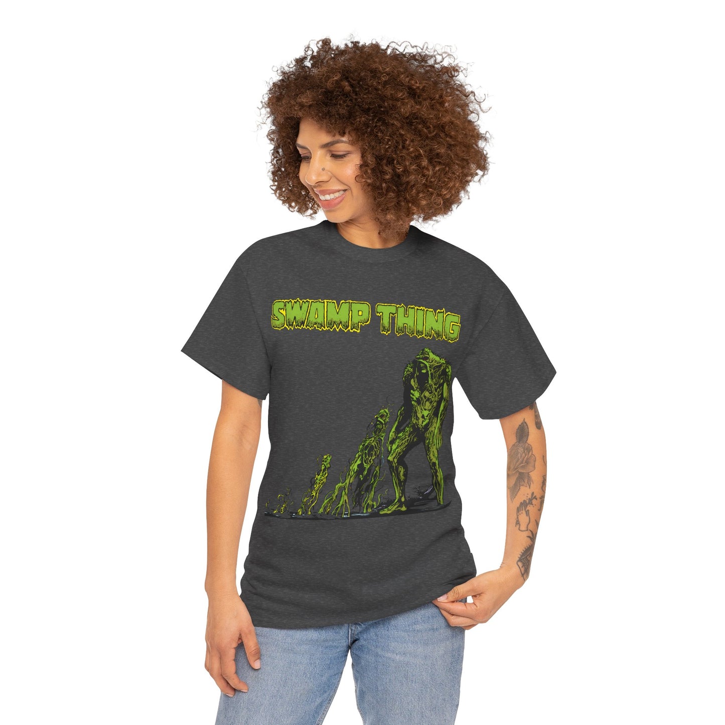 Swamp Thing T-Shirt - Stephen Bissette & John Totleben - Alec Holland - Avatar of the Green - DC Comics, Vertigo Comics