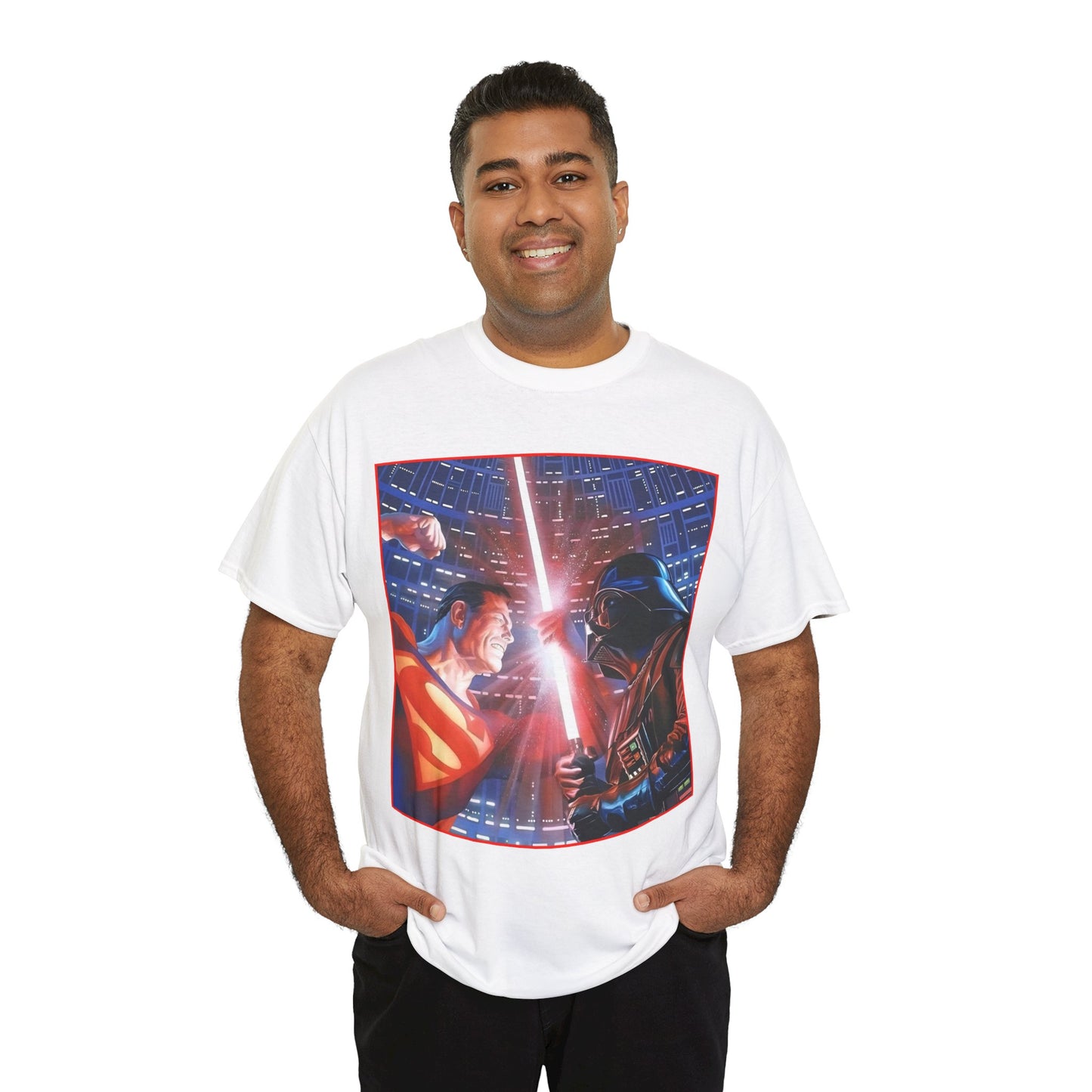 Superman Vs Darth Vader T-Shirt - Alex Ross Art - DC Comics - Star Wars