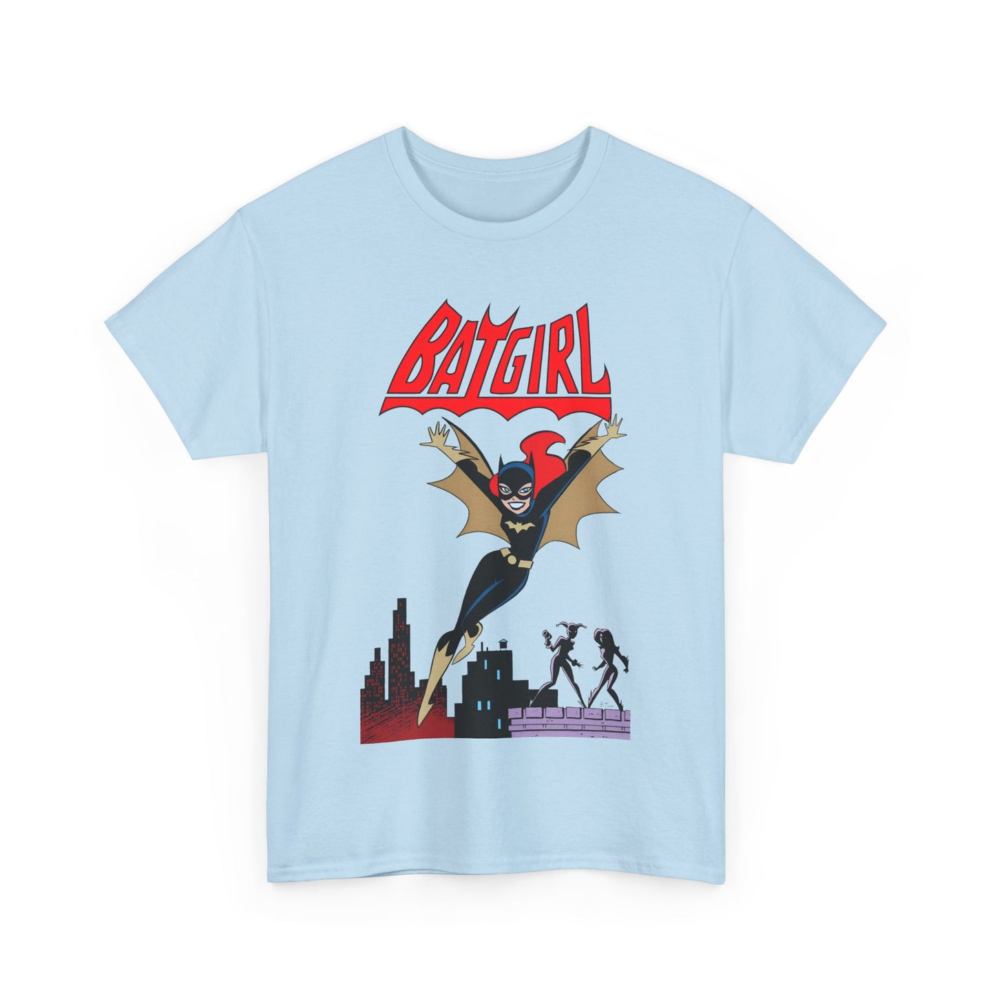 Batgirl T-Shirt - Bruce Timm Art - Batman Animated Series 1990s - Gotham City, Batman, Barbara Gordon - WB Cartoon - DC Comics