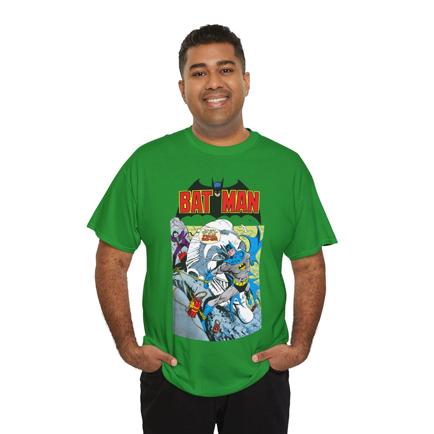 Batman T-Shirt - José Luis García-López Art - Joker - #353 Cover Art - Batman Strapped to Mount Rushmore - Amazing Bronze Age Art