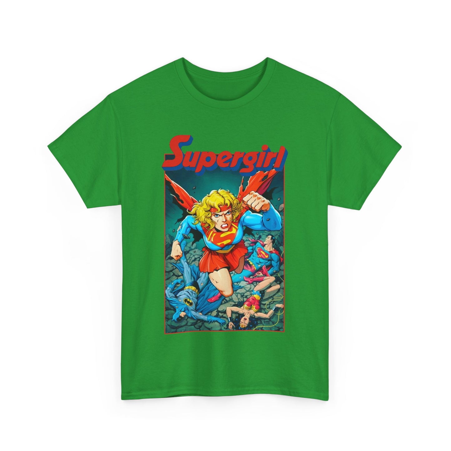 Supergirl T-Shirt - Tom Grummett Art - Crisis on Infinite Earths - Classic DC Comics Series - Death of Supergirl