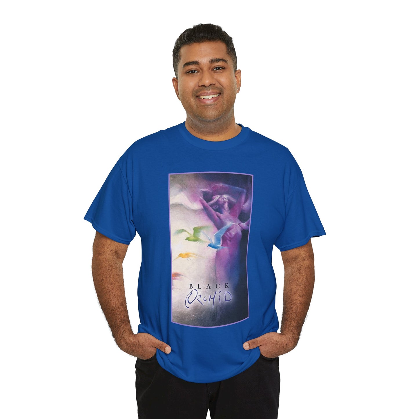 Black Orchid T-Shirt - Dave McKean Art - Susan Linden-Thorne - Neil Gaiman Story - DC Comics, Vertigo Comics