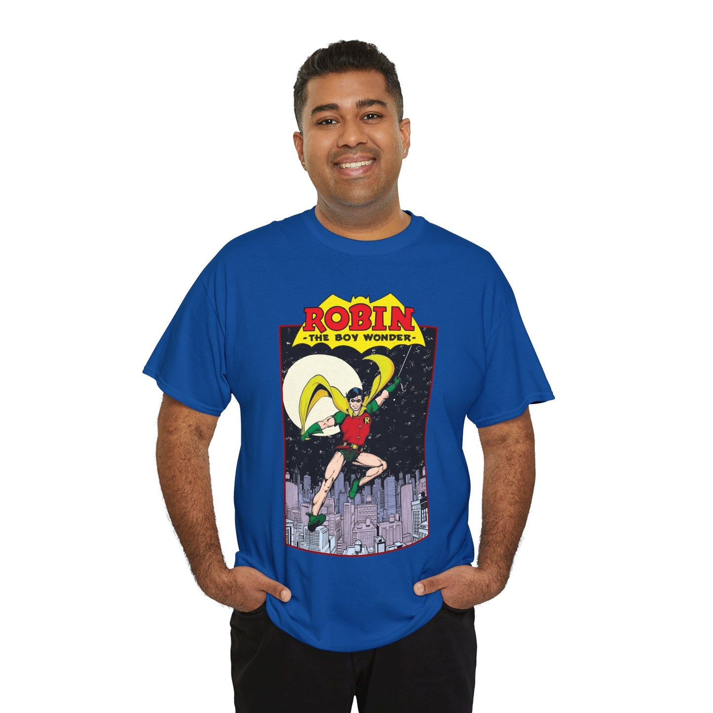 Robin the Boy Wonder T-Shirt - George Perez Art - New Teen Titans Member & Leader - DC Comics