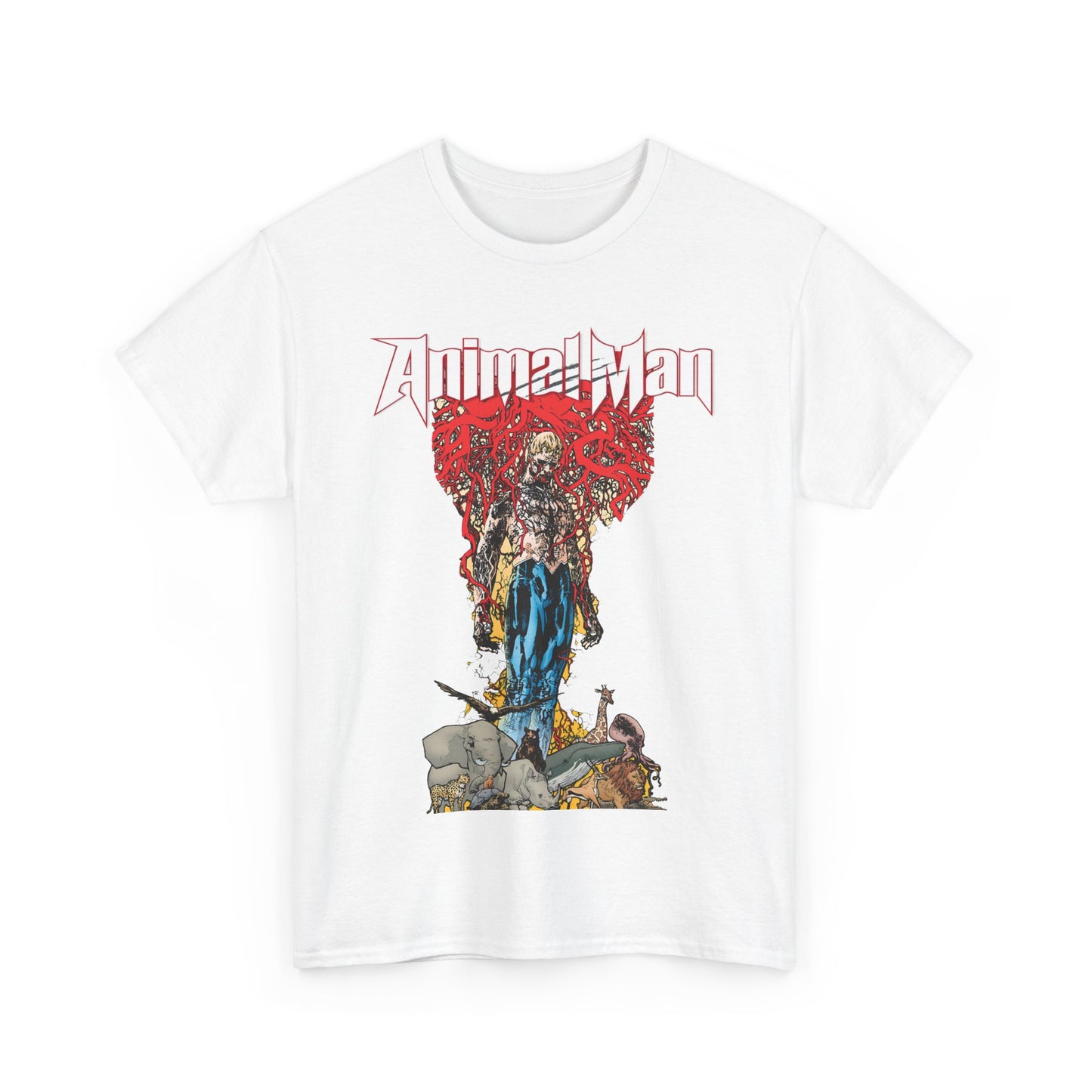 Animal Man T-Shirt - Travel Foreman Art - Buddy Baker - New 52 - DC Comics