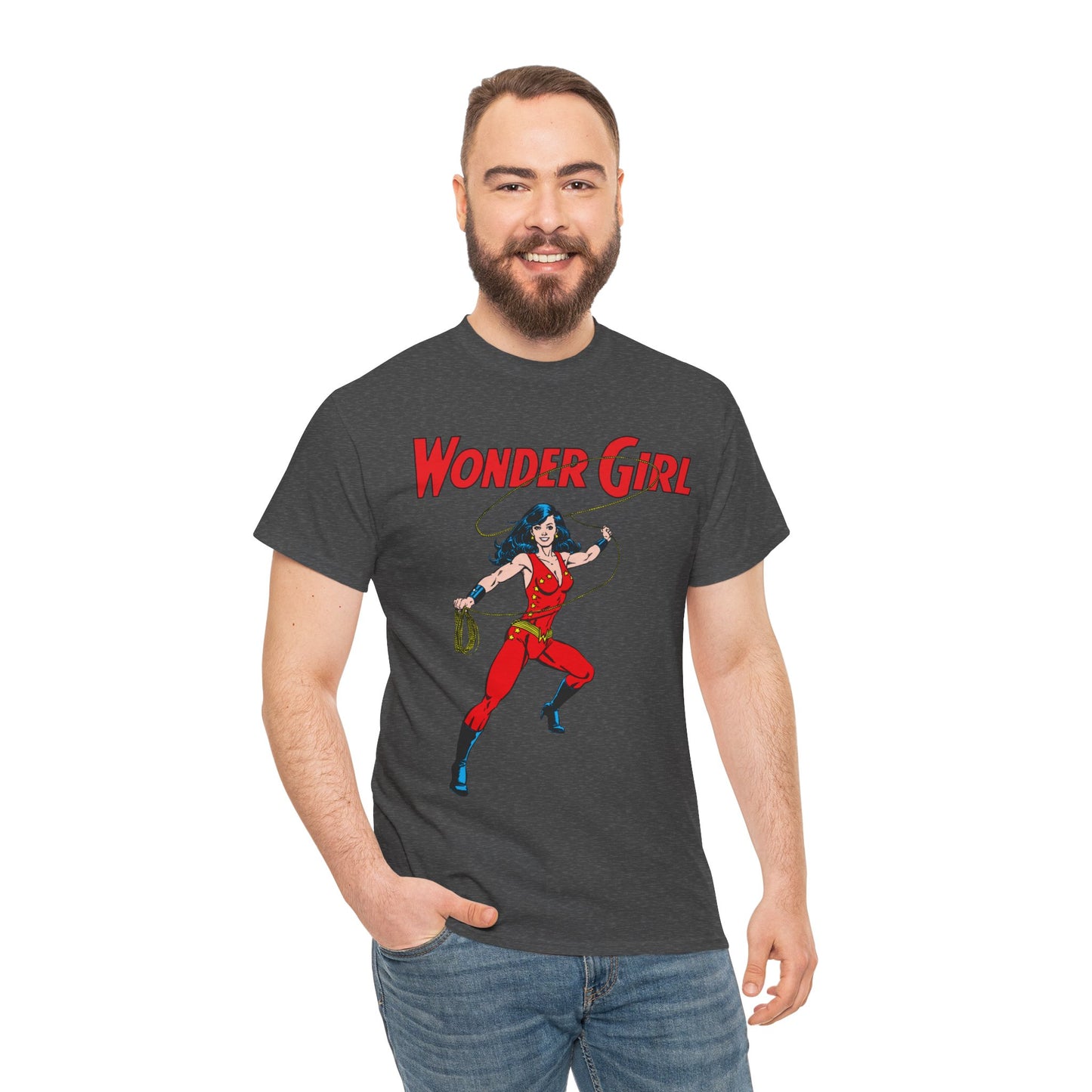 Wonder Girl T-Shirt - George Perez Art - New Teen Titans Member/Leader - Donna Troy, Sister of Wonder Woman - Troia - DC Comics
