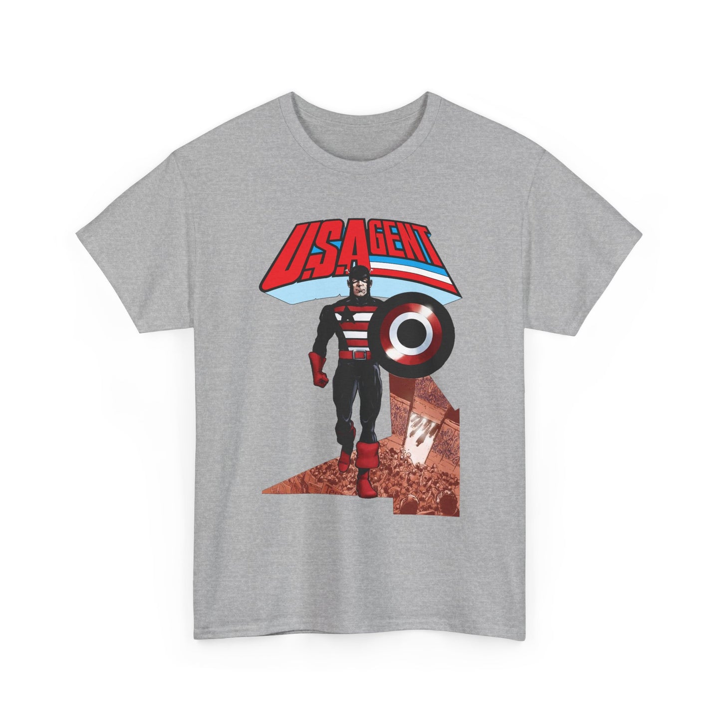 US Agent T-Shirt - Phil Jimenez Art - John Walker - Captain America Character - Marvel Comics