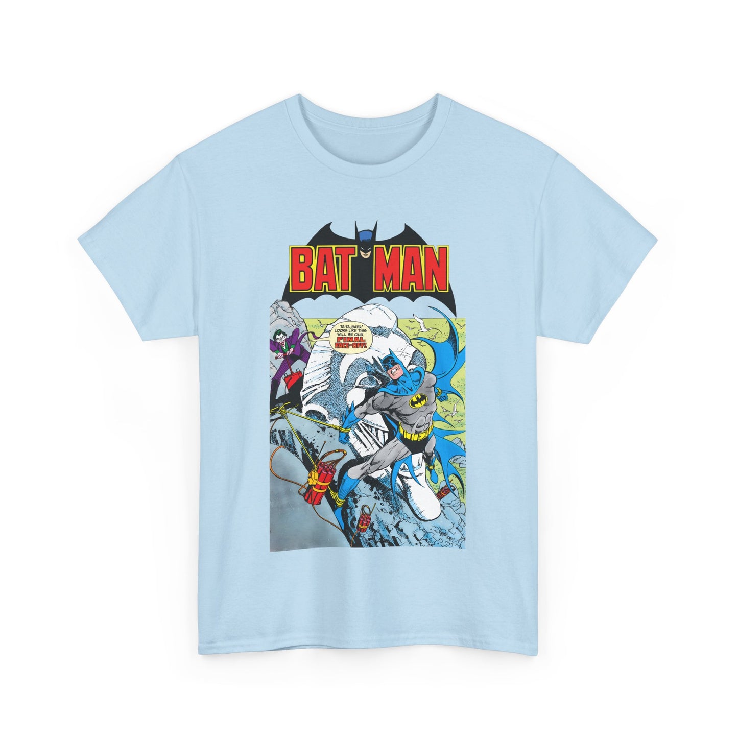 Batman T-Shirt - José Luis García-López Art - Joker - #353 Cover Art - Batman Strapped to Mount Rushmore - Amazing Bronze Age Art