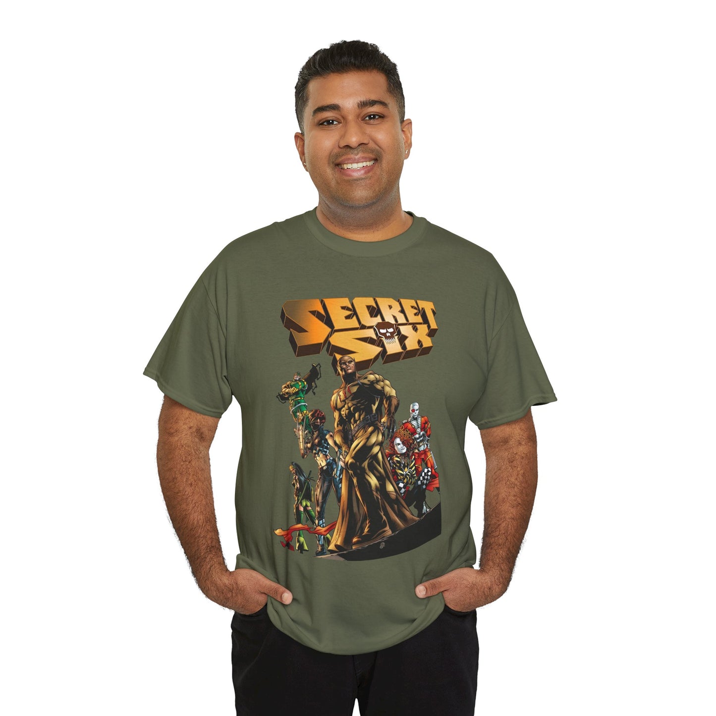 Secret Six T-Shirt - Gail Simoine Series - Catman, Ragdoll, Deadshot - DC Comics
